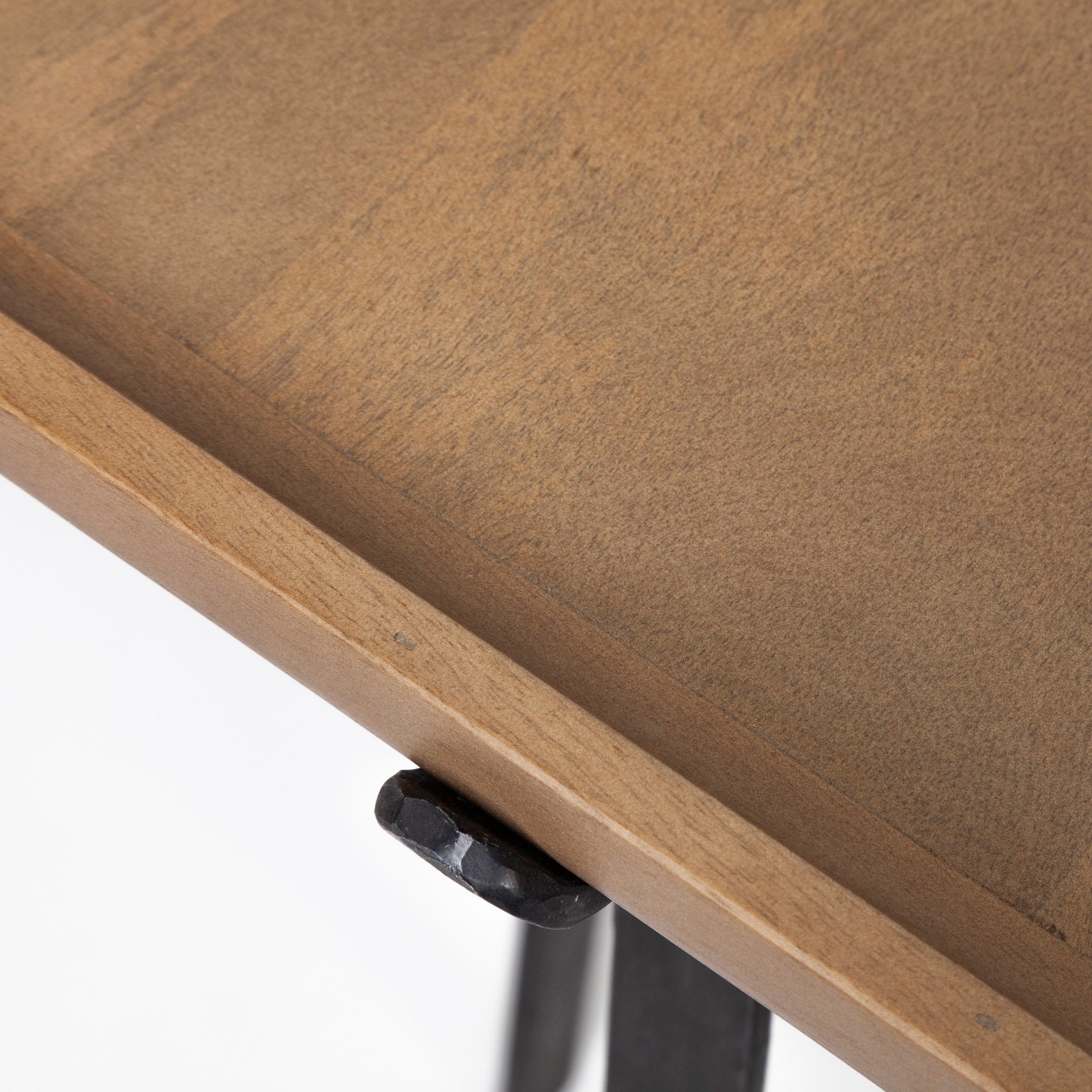 Helios II 60L x 14W x 29H Rectangular Brown Raised Edge Top Console Table