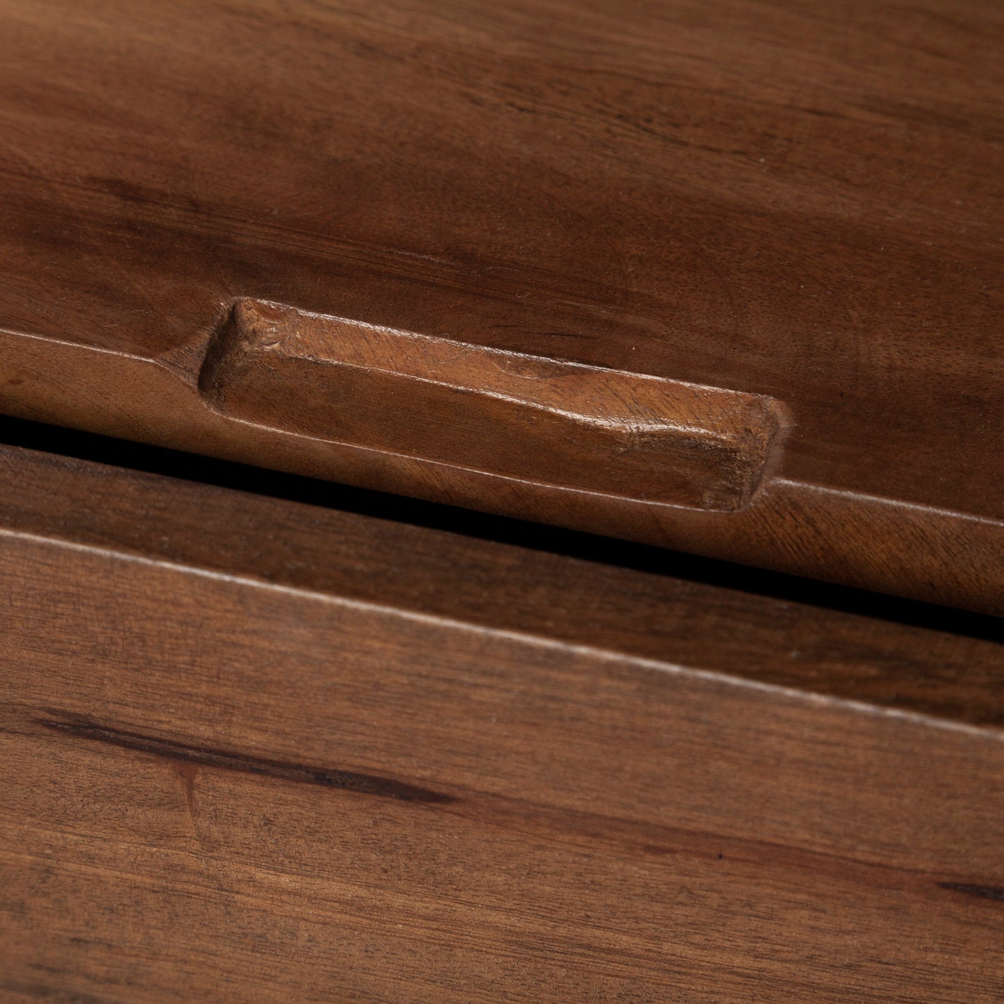 Maddox Media Console Brown Wood | Black Metal - media-console