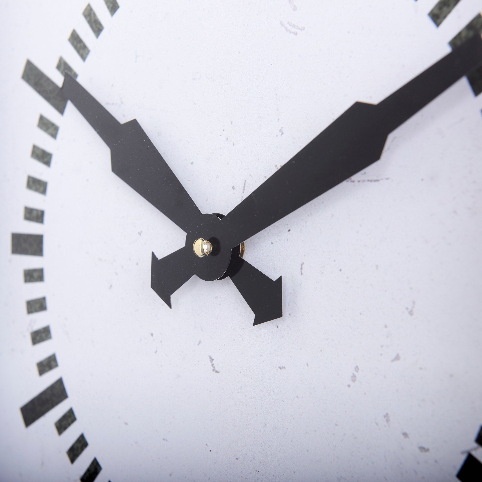 Hagar Rectangular Large Industrial Wall Clock