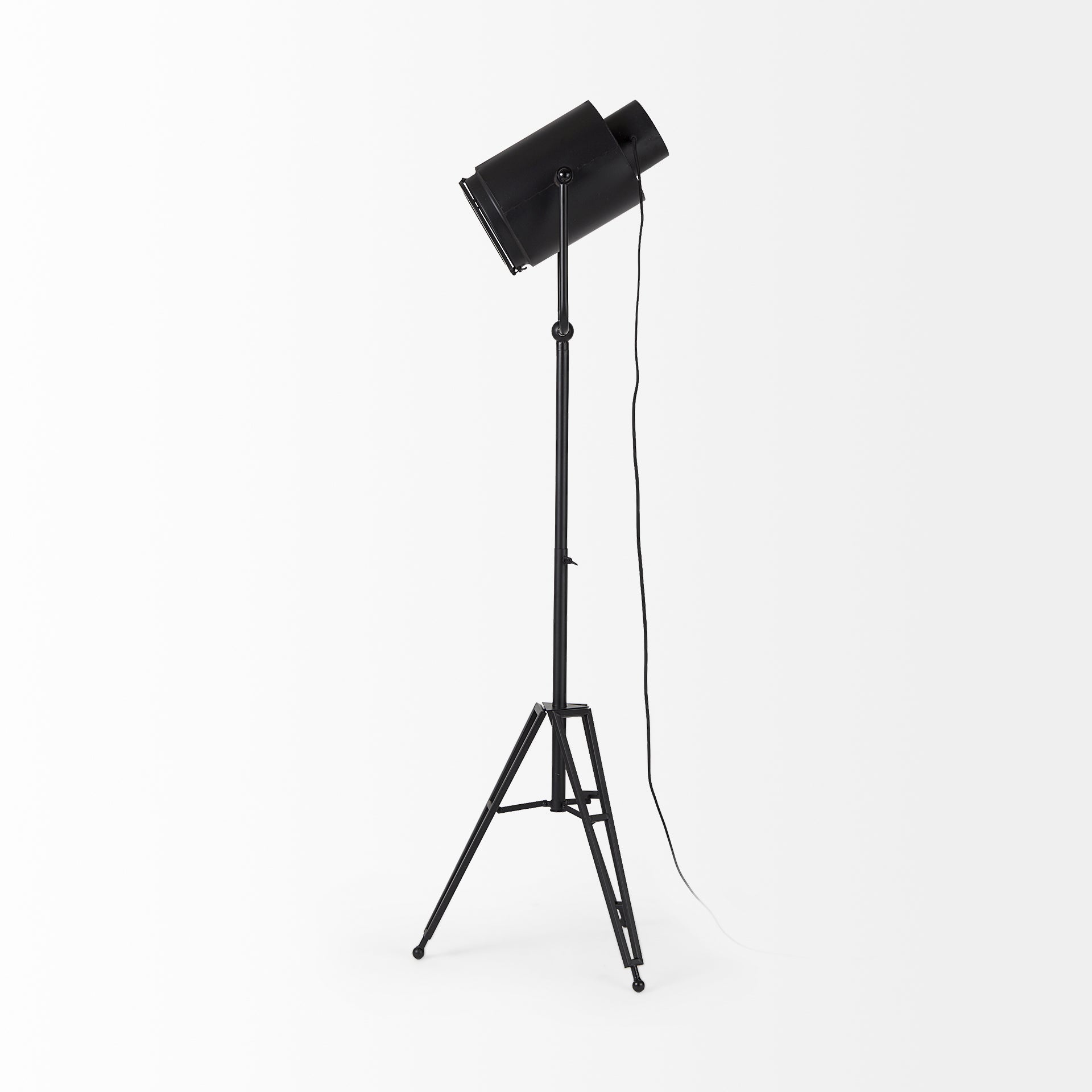 Debdou Floor Lamp Black Metal - floor-lamps