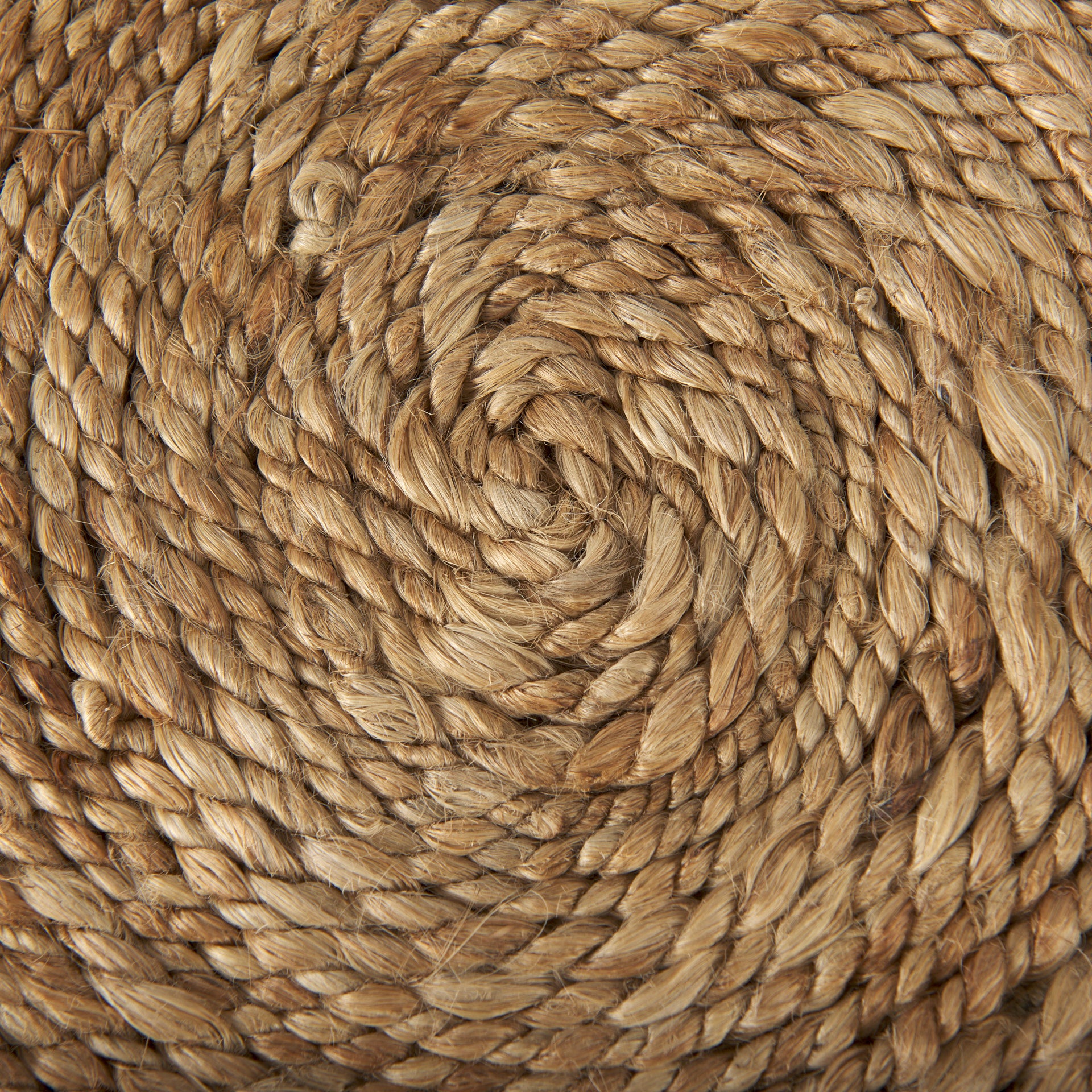 Allium Pouf Brown Wool | Round - poufs