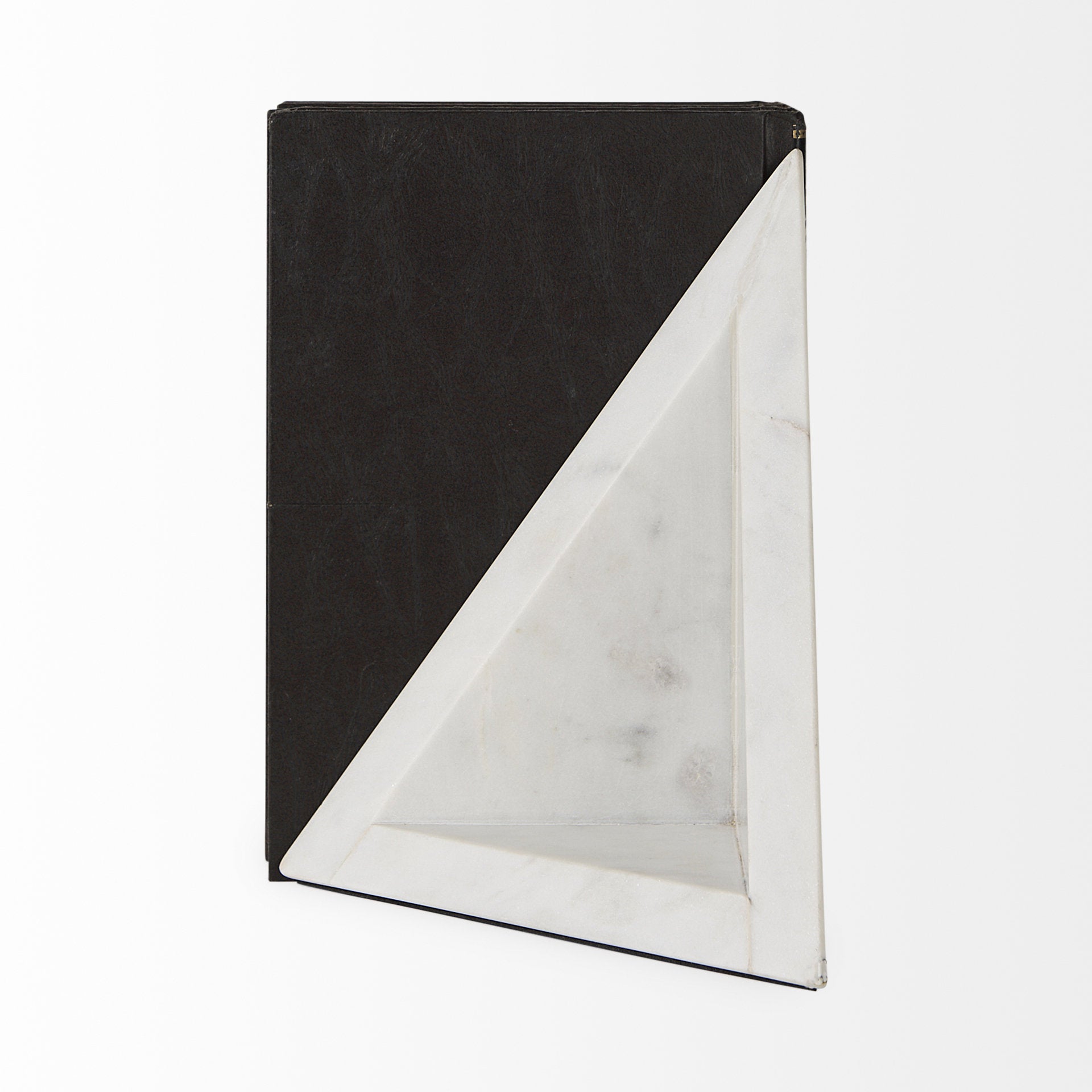 Sophia 8.0"L x 6.0"W x 7.0"H Marble Set Of Two Bookends