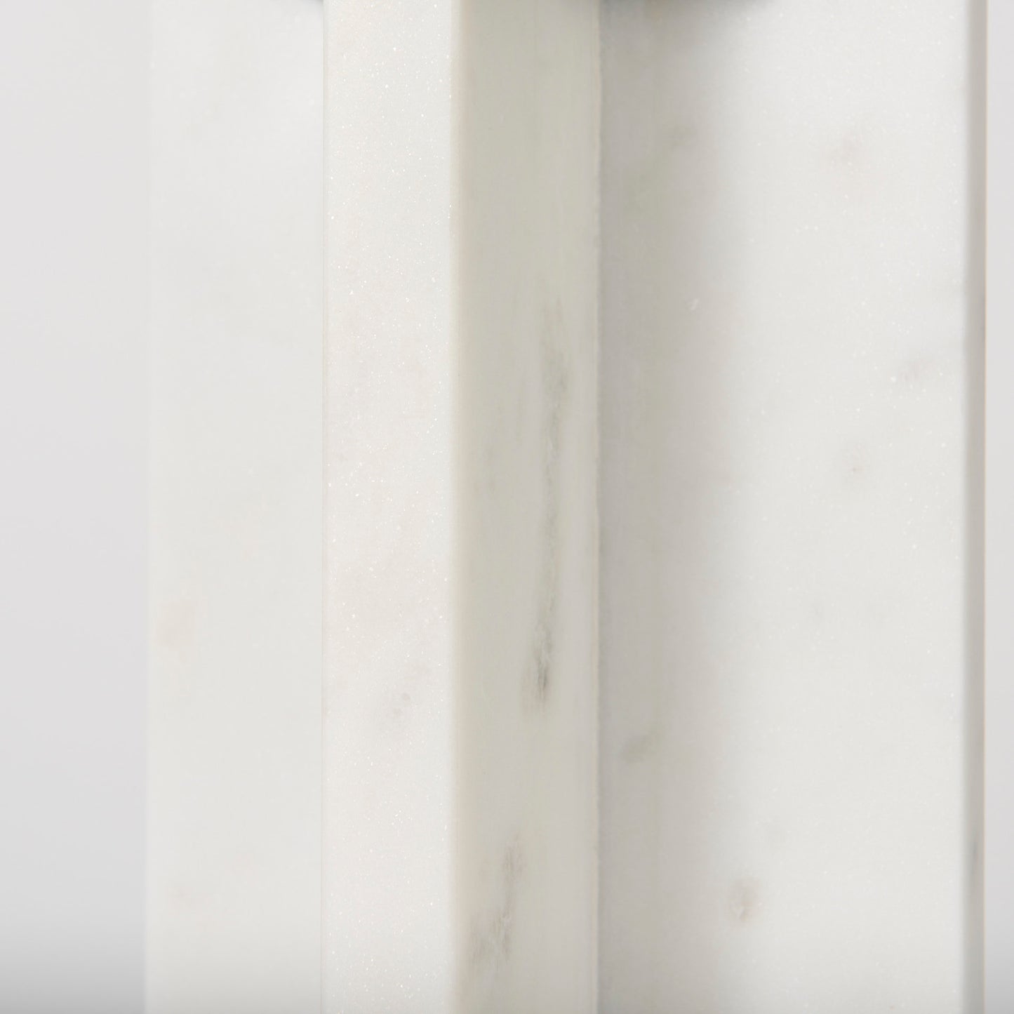 Sophia 5.5"L x 3.5"W x 10.5"H Marble Candle Holder Large