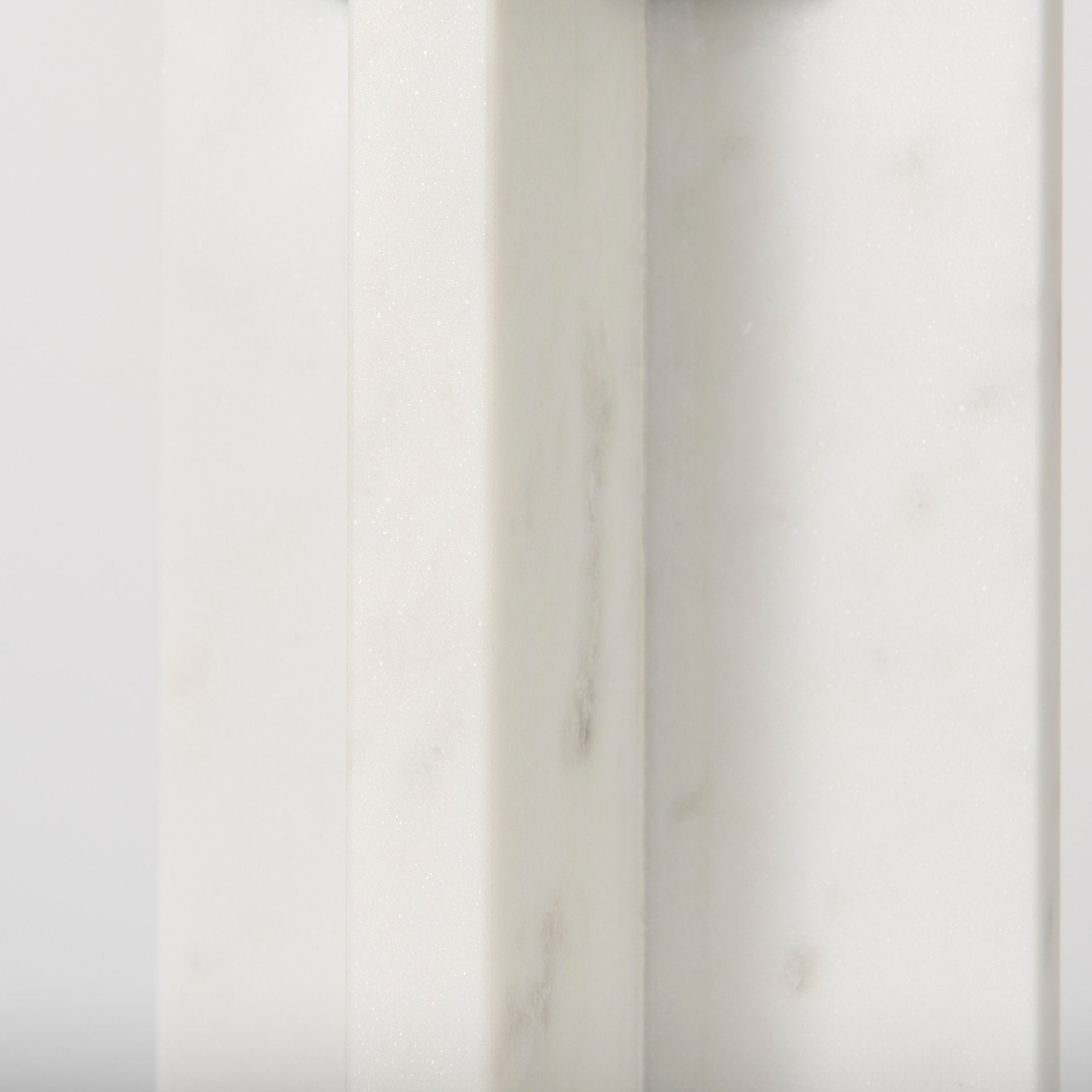 Sophia 5.5"L x 3.5"W x 10.5"H Marble Candle Holder Large