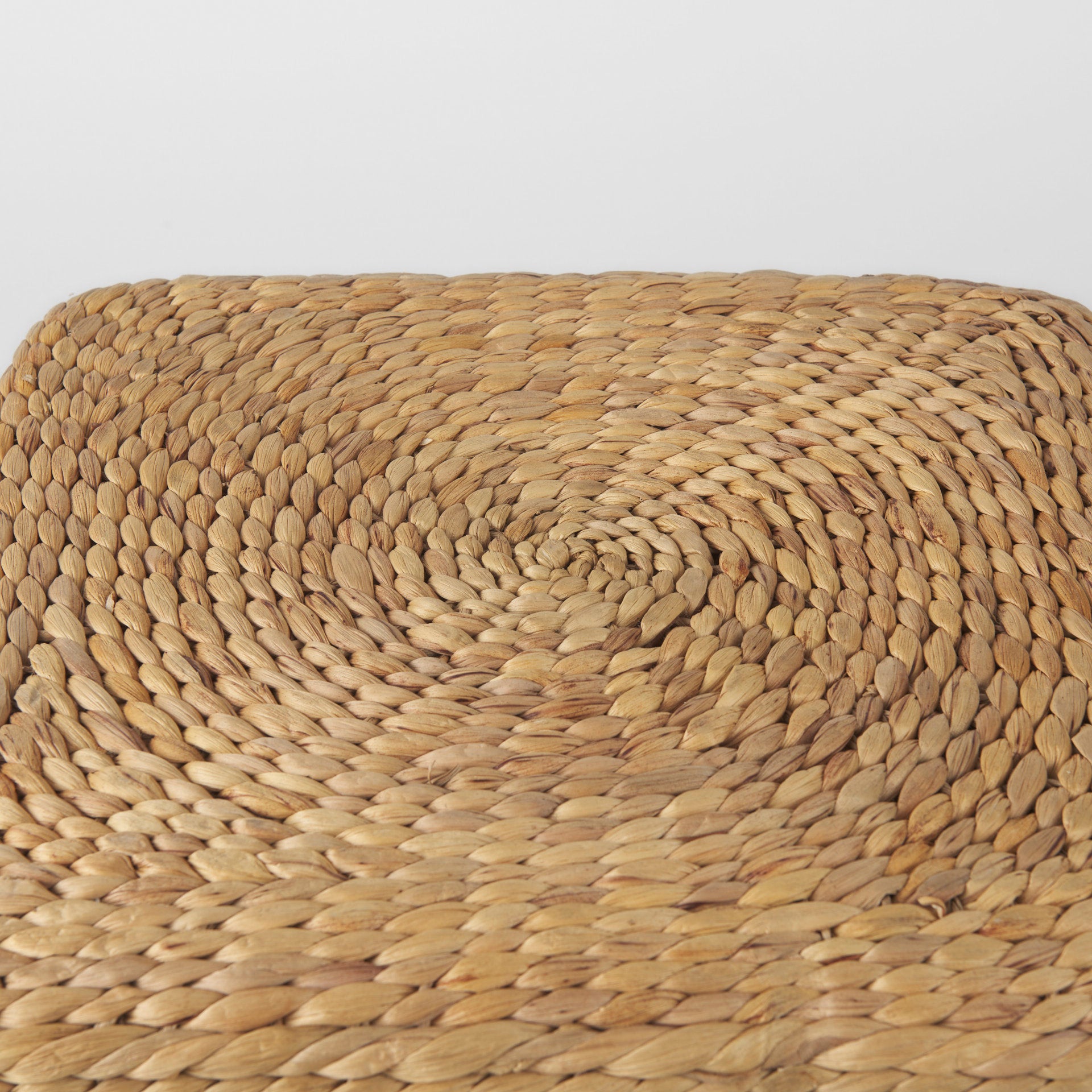 Maya Pouf Brown Seagrass | Square - poufs