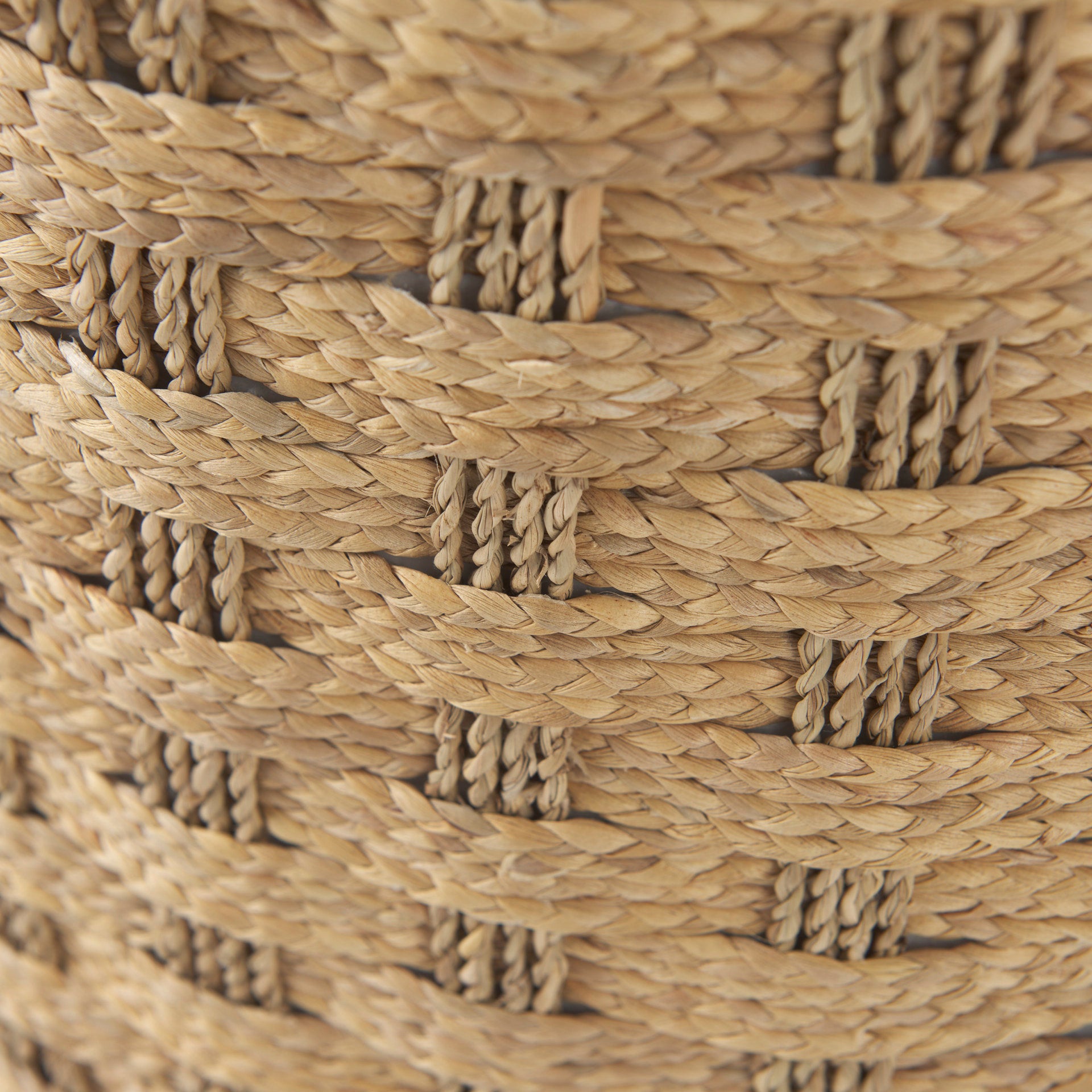 Michelle Pouf Light Brown Seagrass - poufs