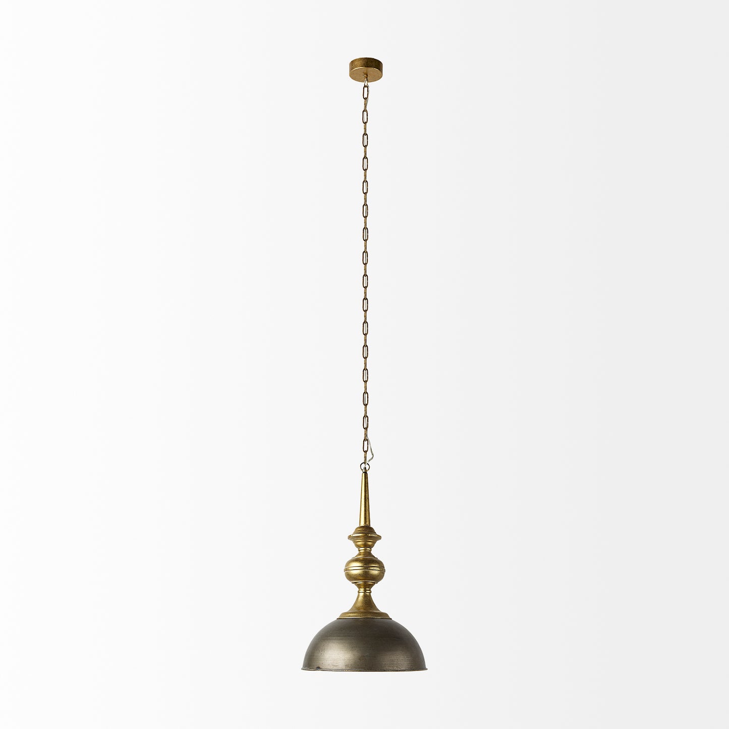 Capsa Pendant Light Gold/Silver Metal - pendant-light