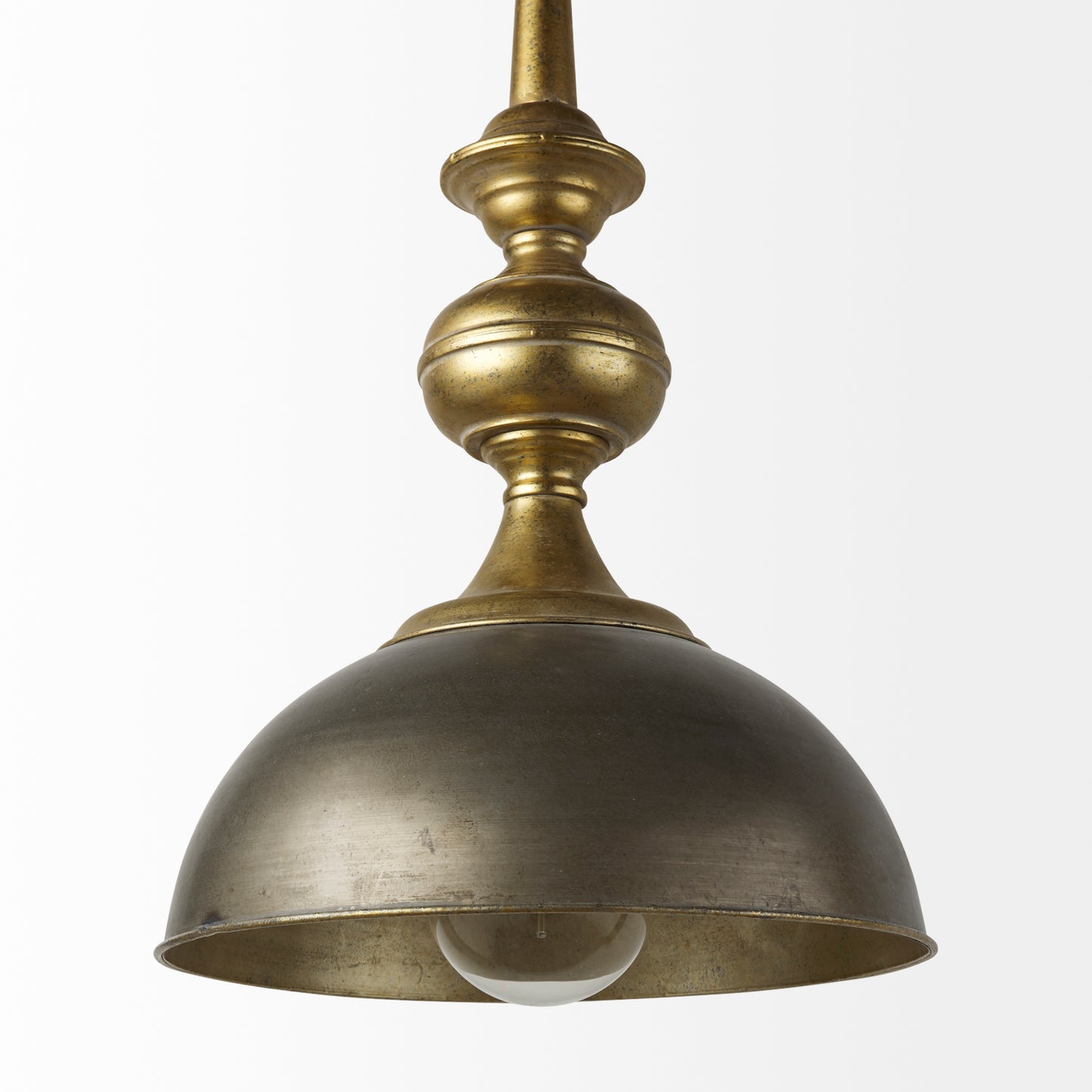 Capsa Pendant Light Gold/Silver Metal - pendant-light