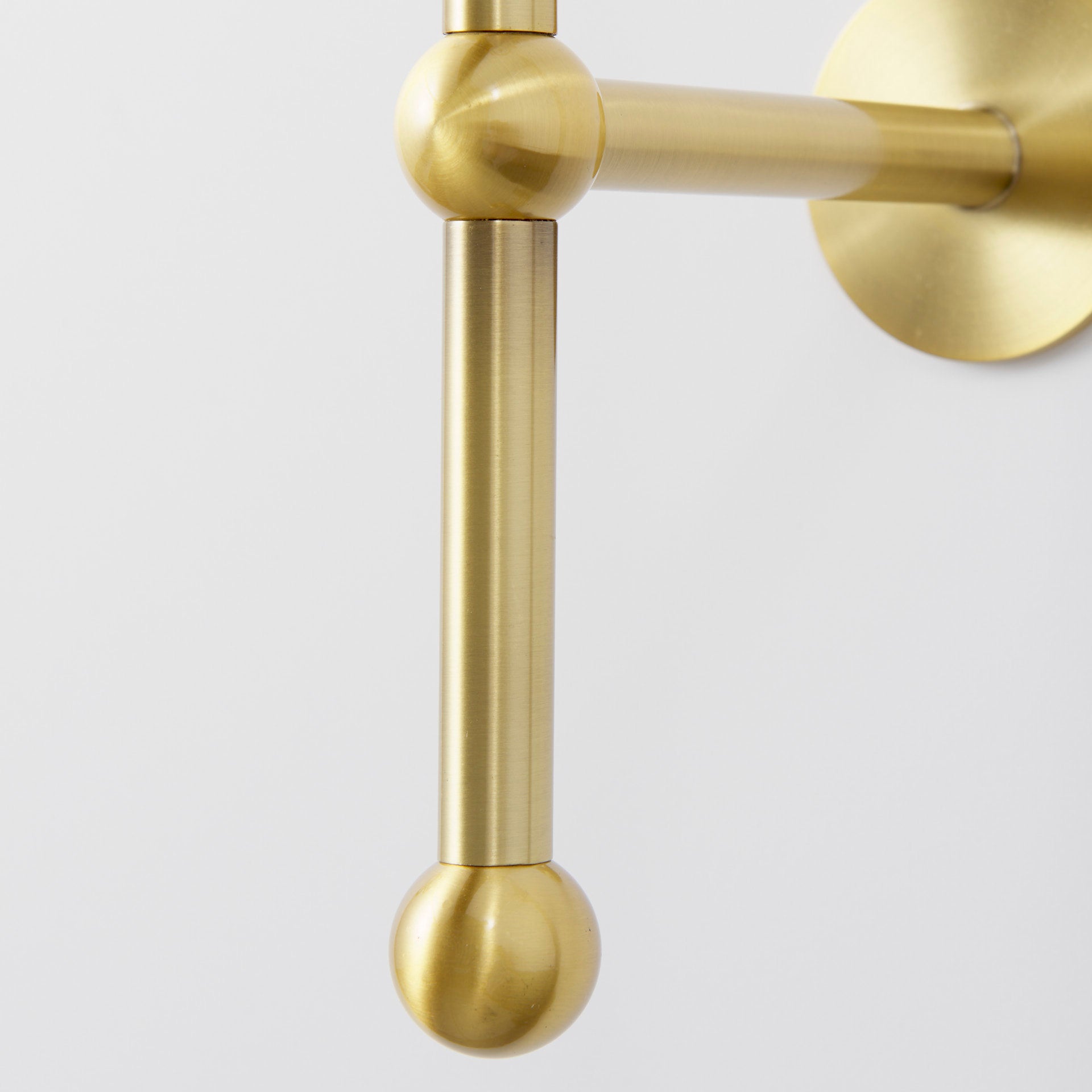 Chester Wall Sconce Gold Metal | Cream Shade - wall-fixtures