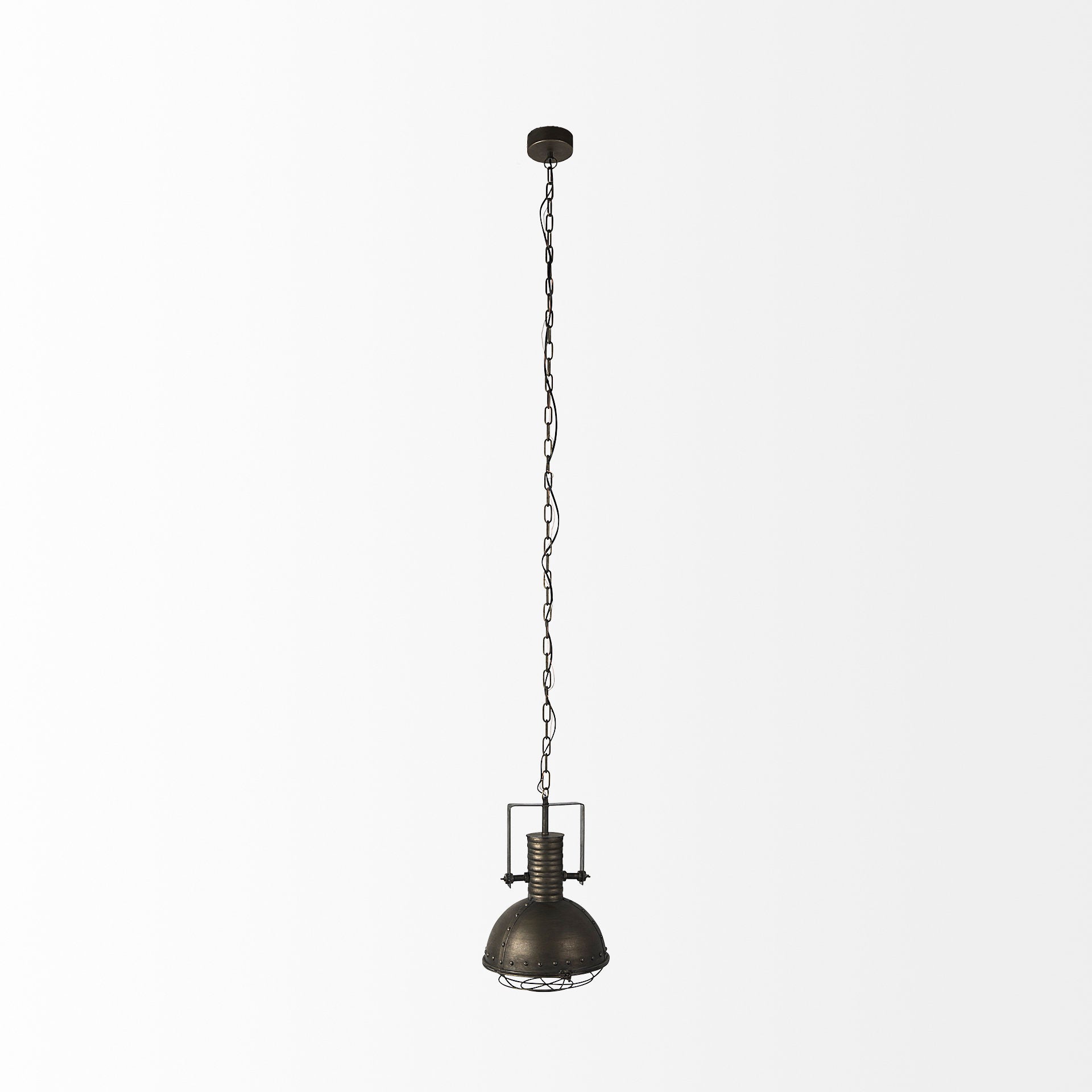 Zaio Pendant Light Gold Metal - pendant-light