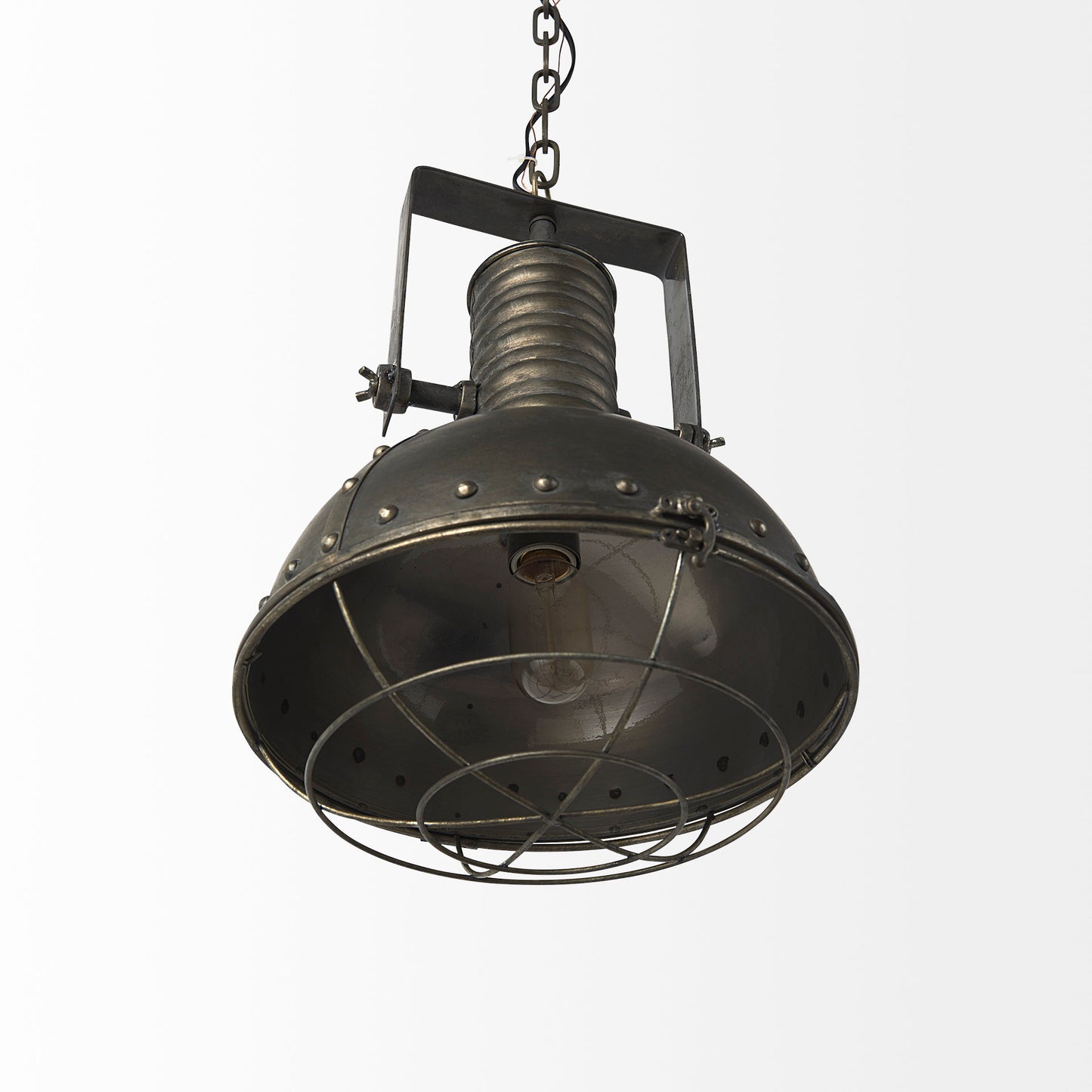 Zaio Pendant Light Gold Metal - pendant-light