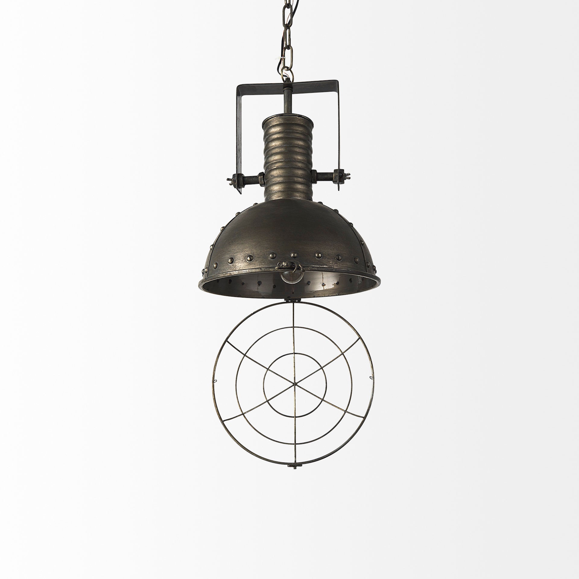 Zaio Pendant Light Gold Metal - pendant-light