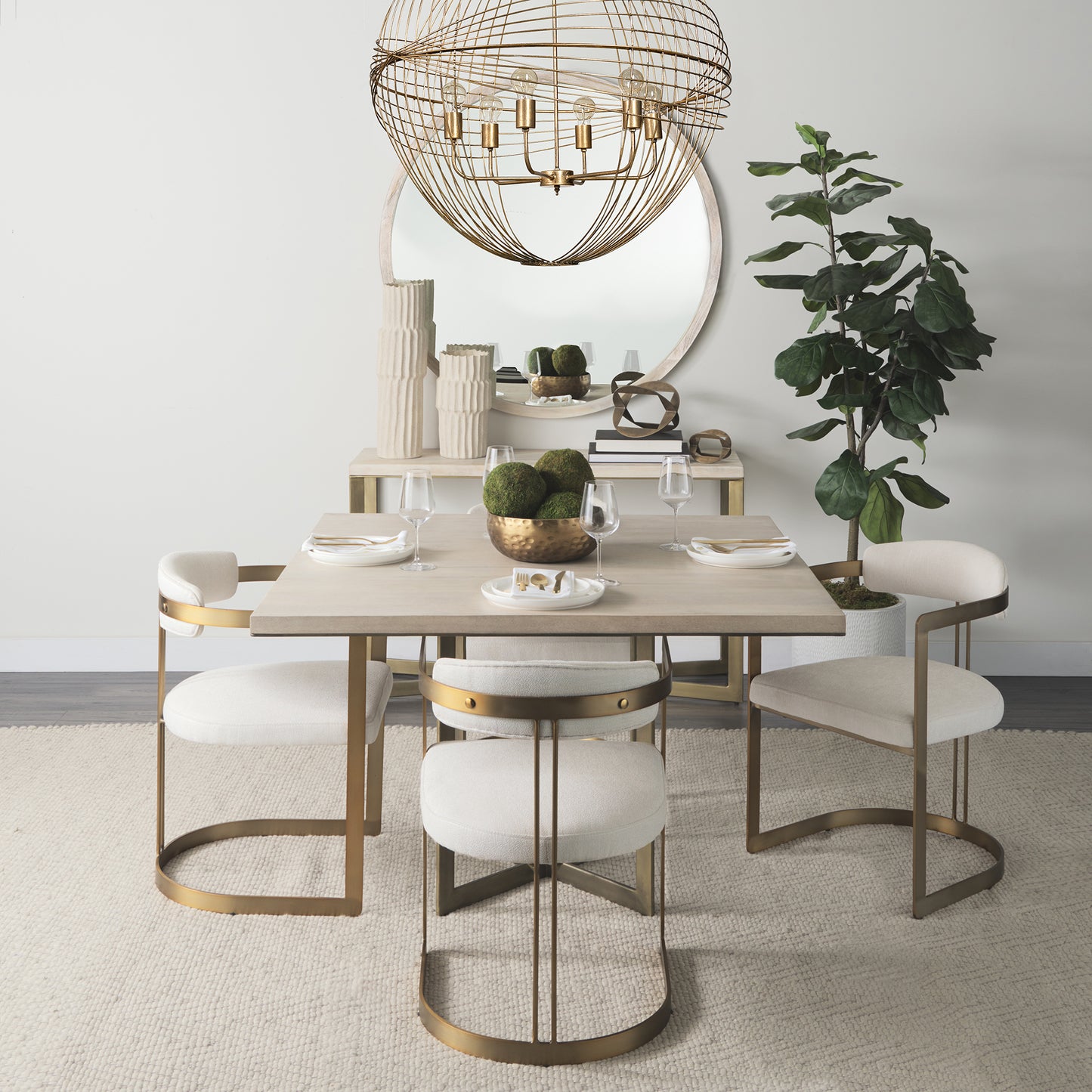 Chiron Chandelier Gold Metal - chandeliers