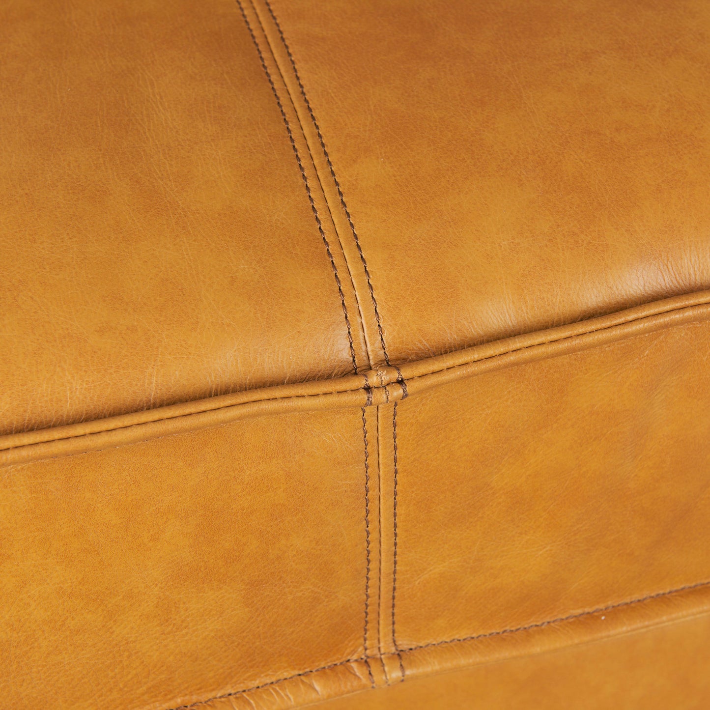 D'Arcy 88.0L x 37.0W x 34.0H Tan Leather Sofa