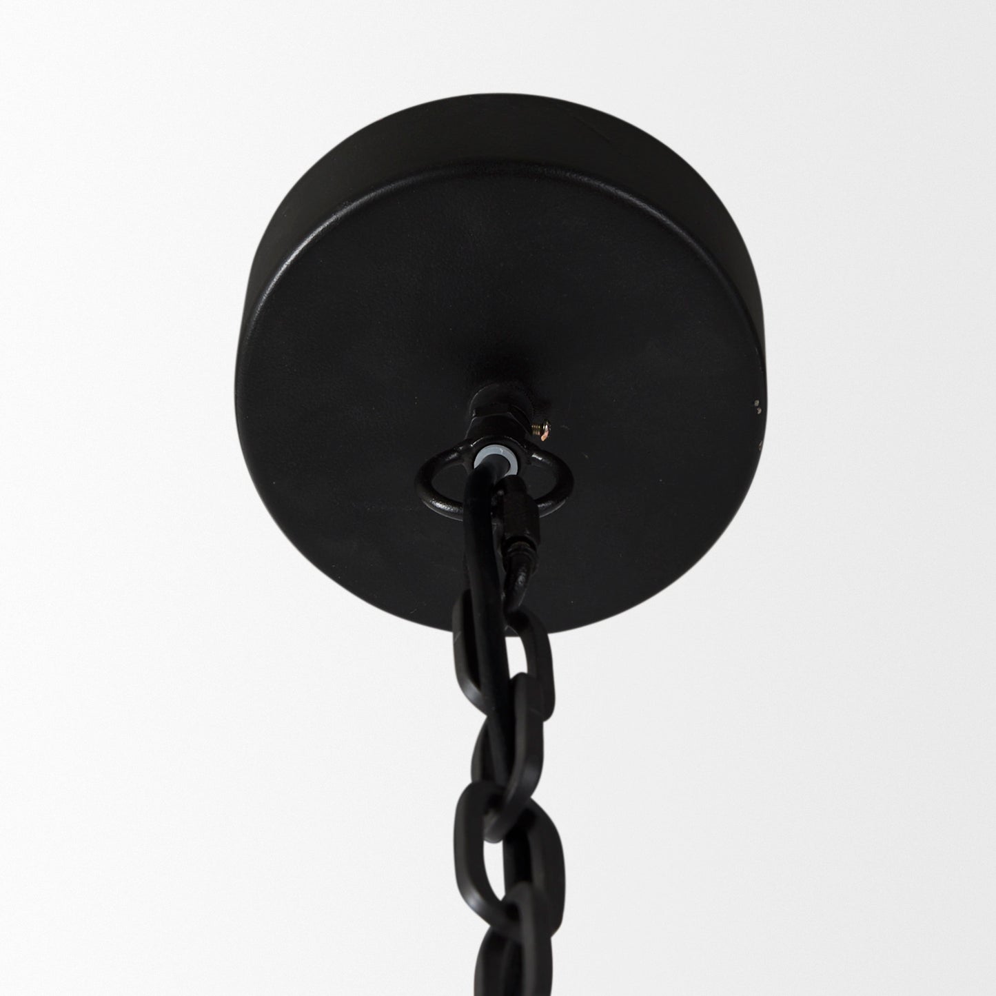 Pendra Chandelier Black Metal | Black Wood - chandeliers