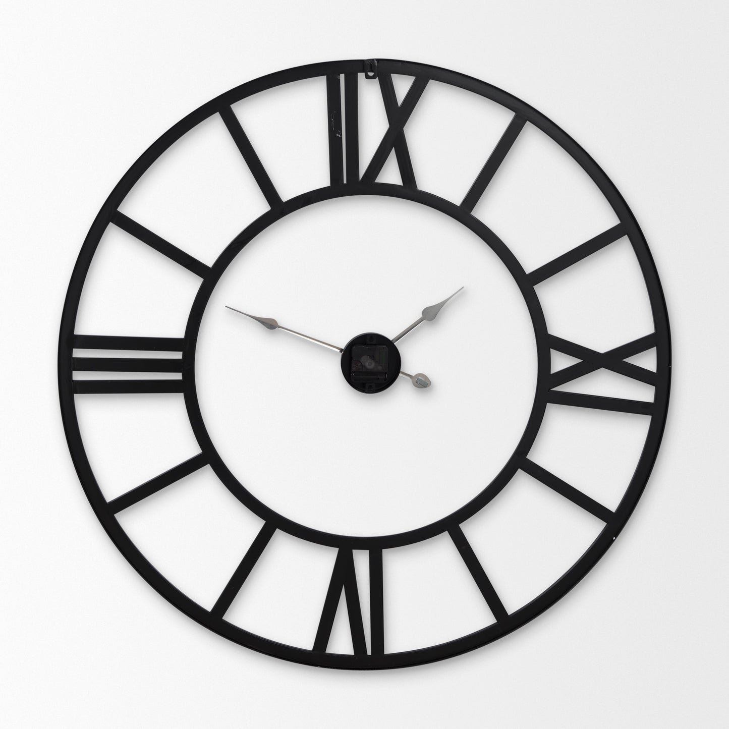 Stoke Wall Clock Black Metal | 42’’ - wall-clocks