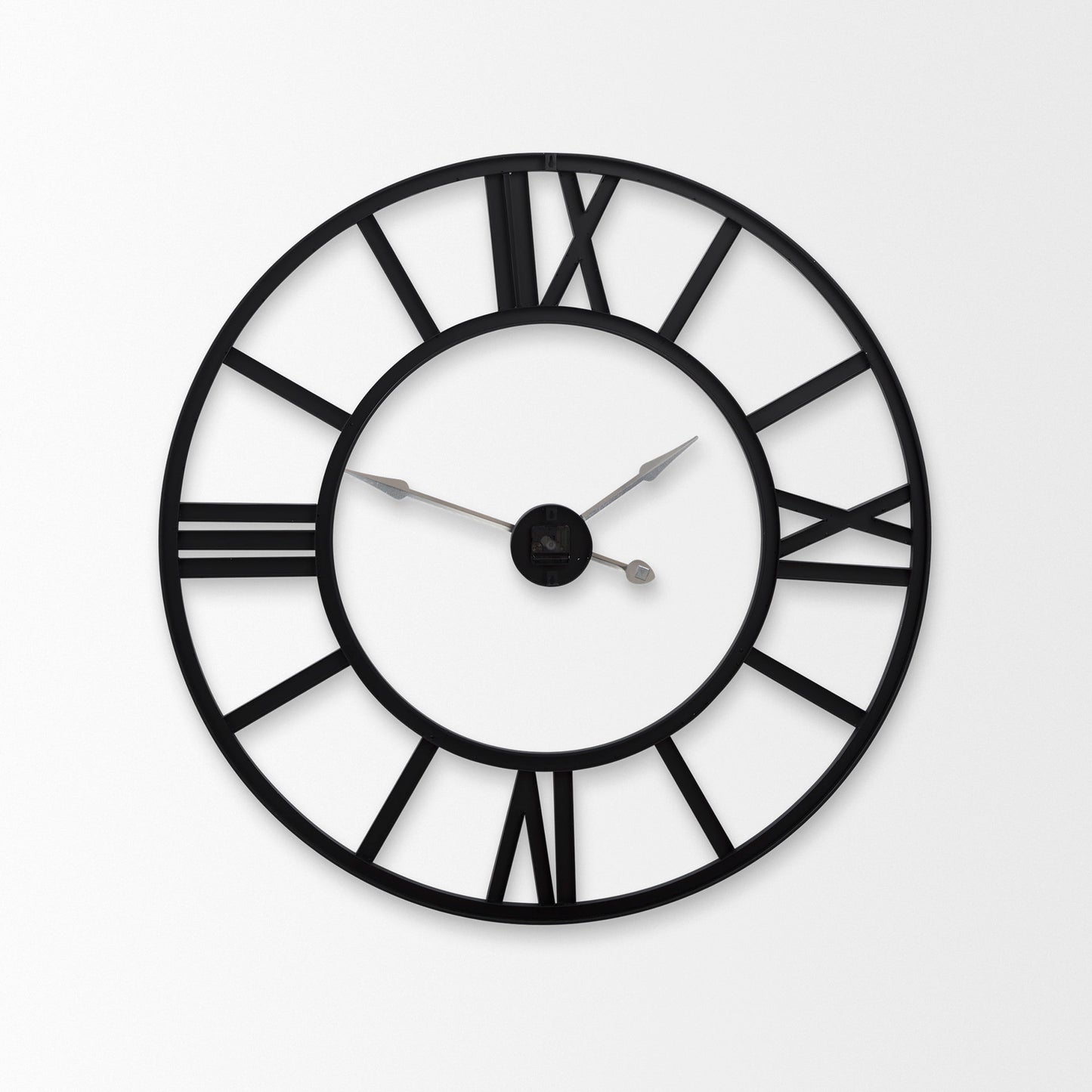 Stoke Wall Clock Black Metal | 30’’ - wall-clocks