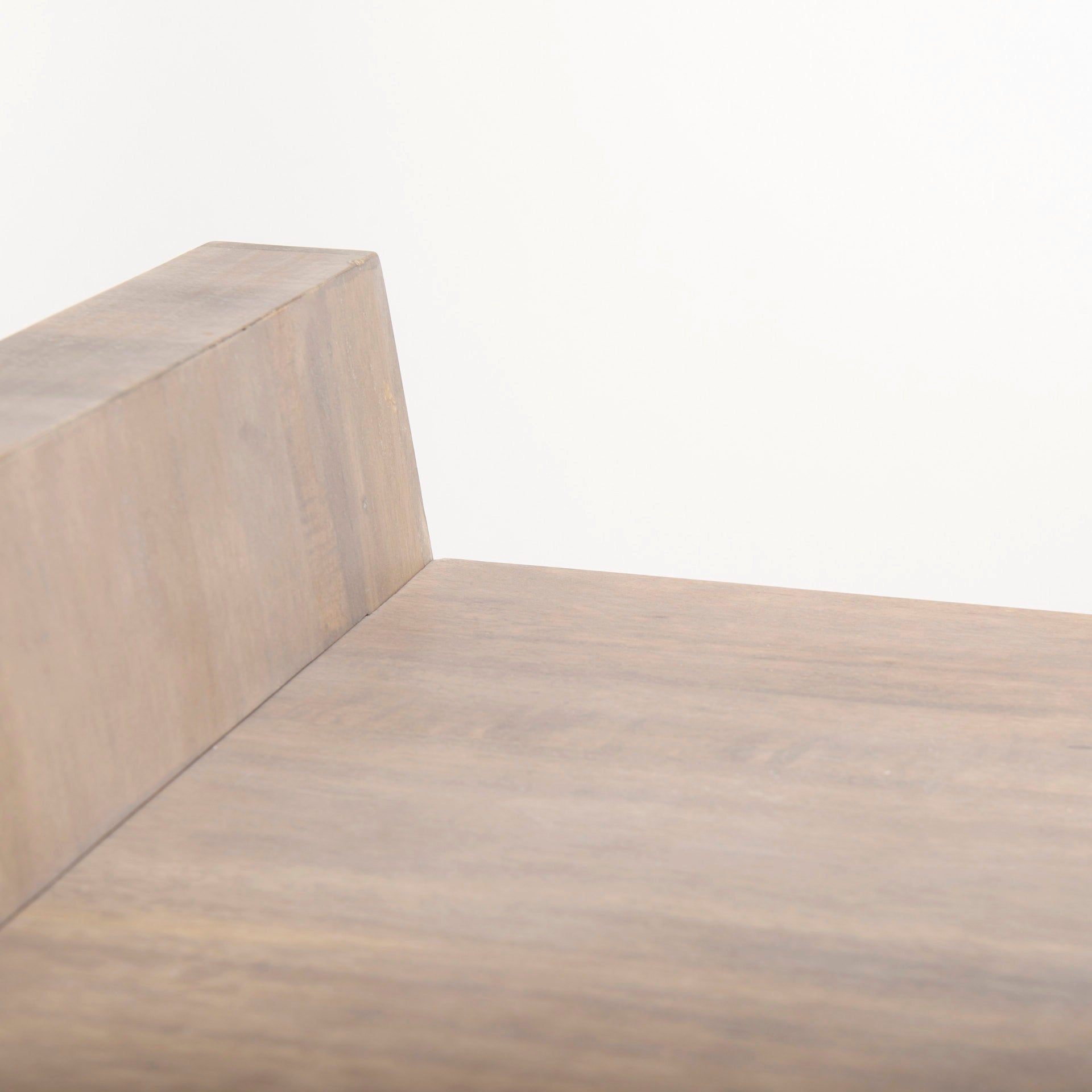 Elaine III 60L x 16W Brown Wood Angled Leg Console Table