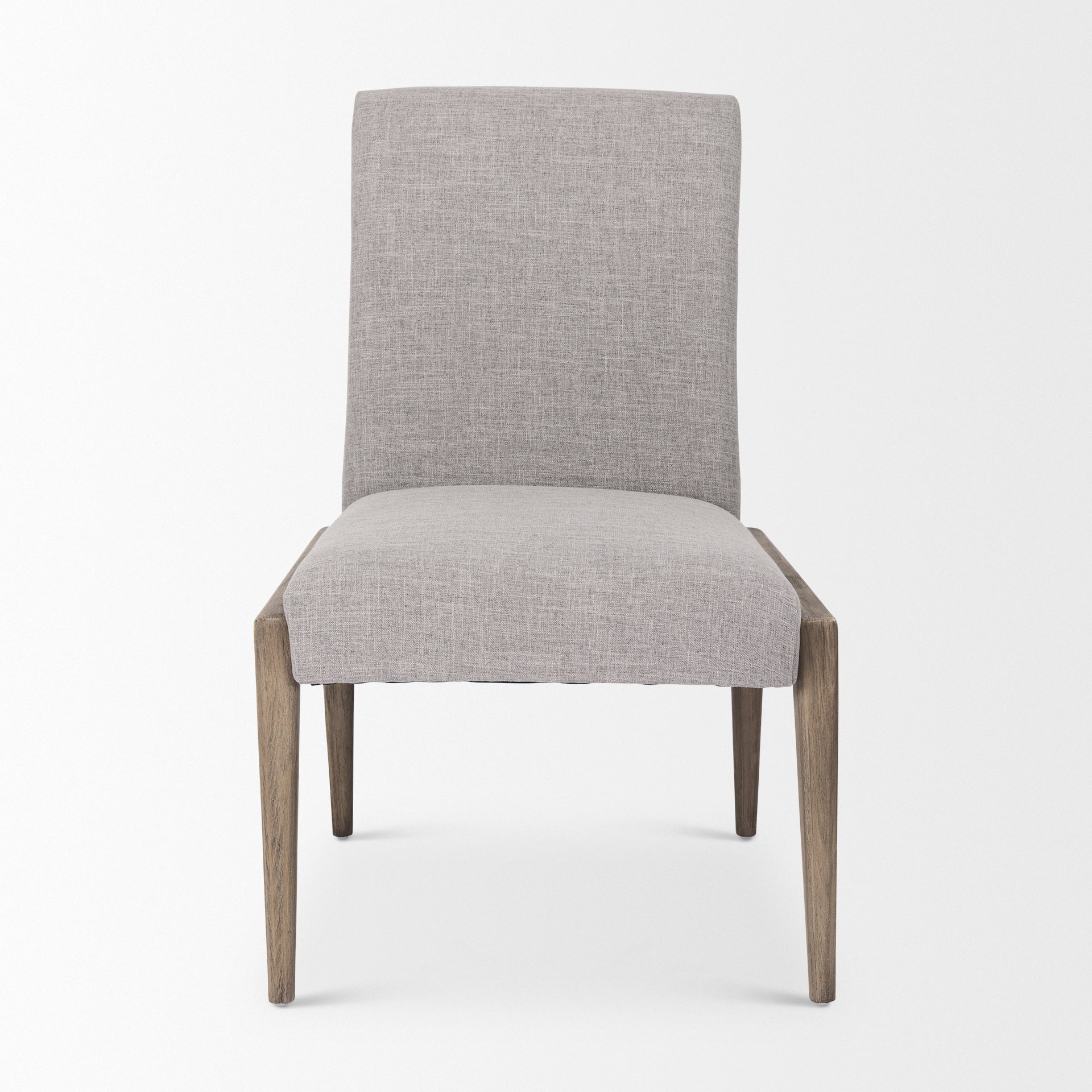 Palisades Dining Chair Gray | Brown Wood - dining-chairs