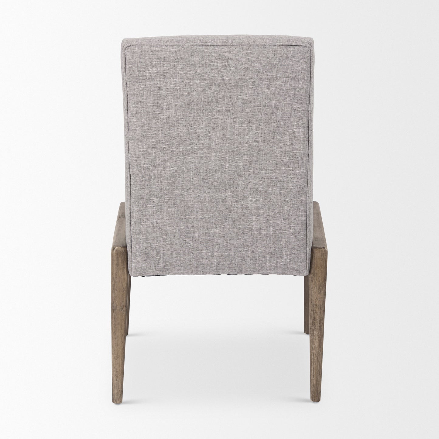 Palisades Dining Chair Gray | Brown Wood - dining-chairs