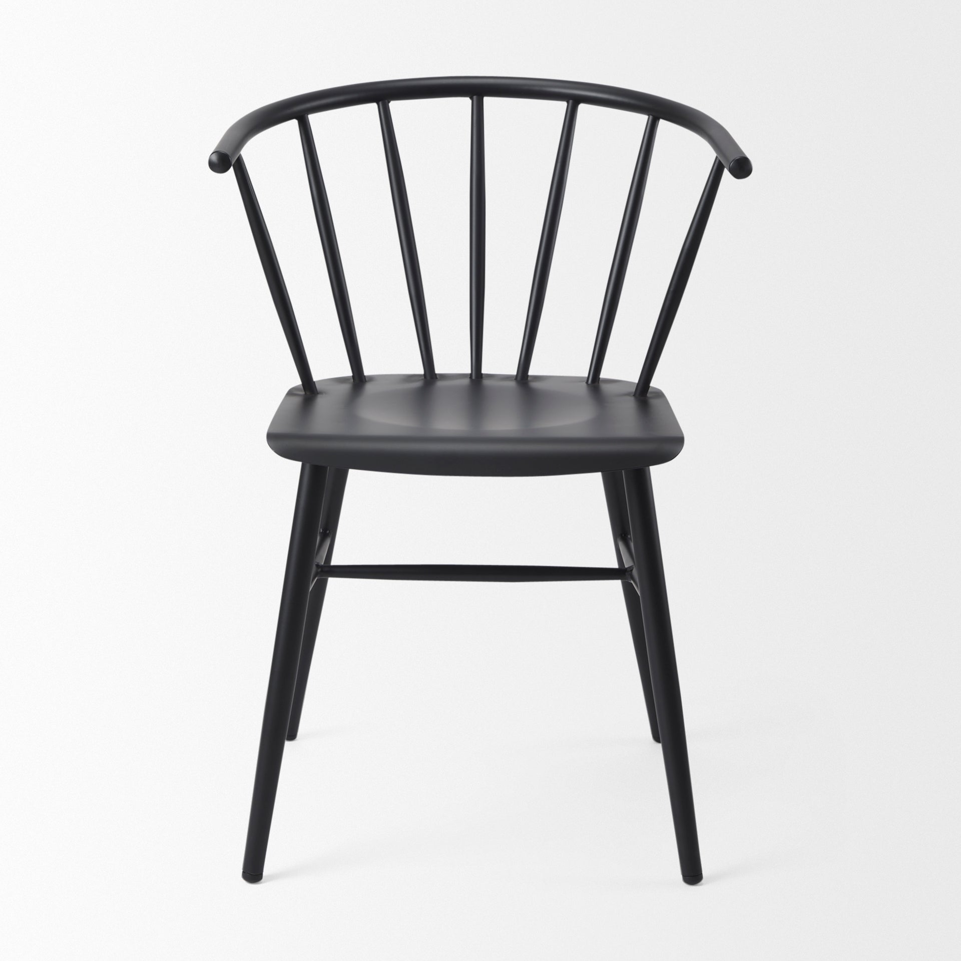 Colin Dining Chair Black Metal - dining-chairs