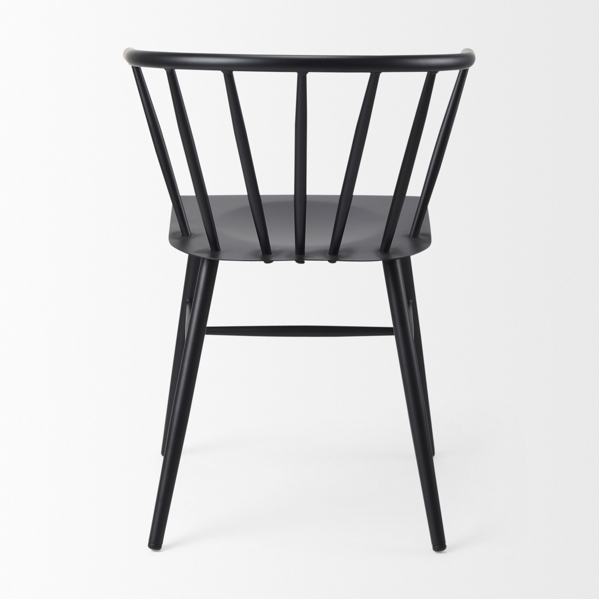 Colin Dining Chair Black Metal - dining-chairs