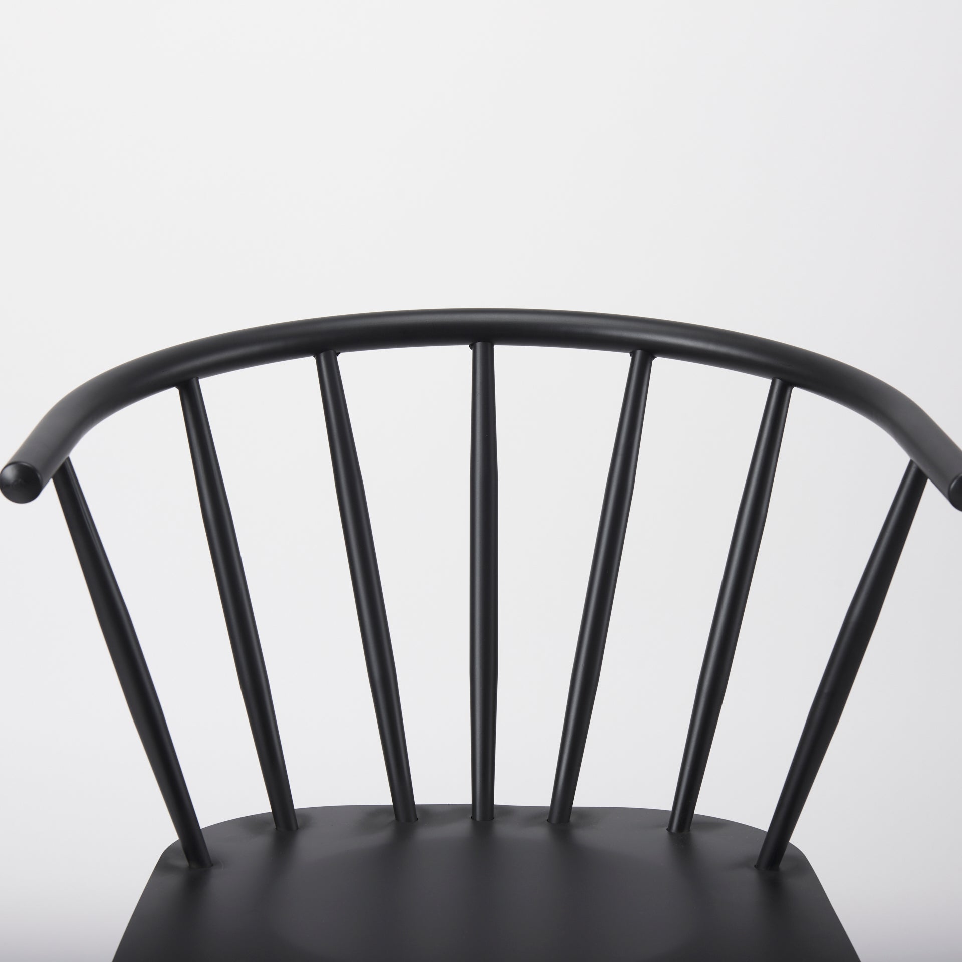 Colin Dining Chair Black Metal - dining-chairs