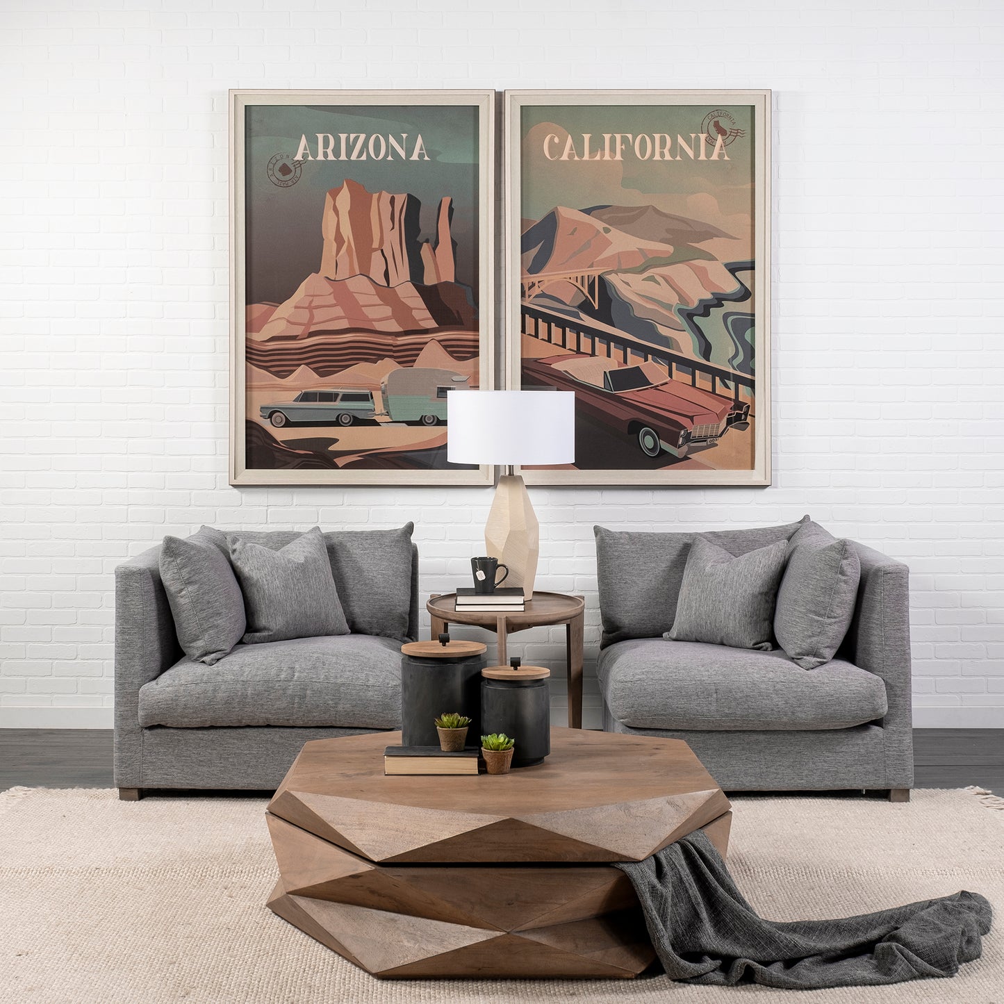 Valence 37.8L x 38.6W x 28.3H Castlerock Gray Corner Sectional Piece