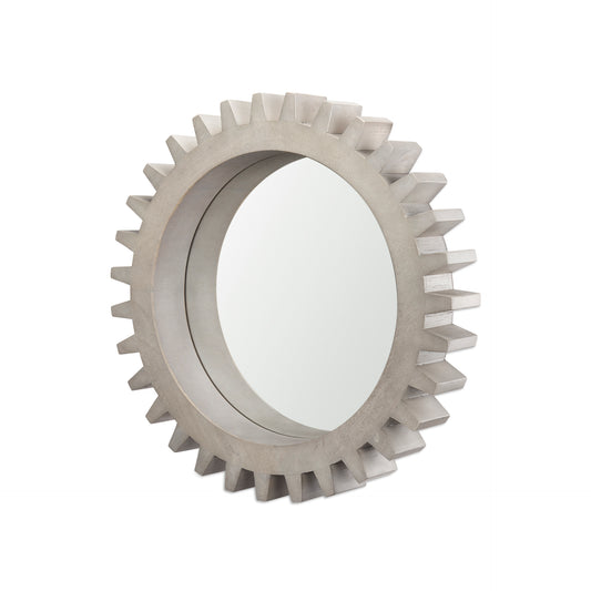 Cog Wall Mirror Sundance Gray Wood | 26’’ | Sundance - wall-mirrors-grouped