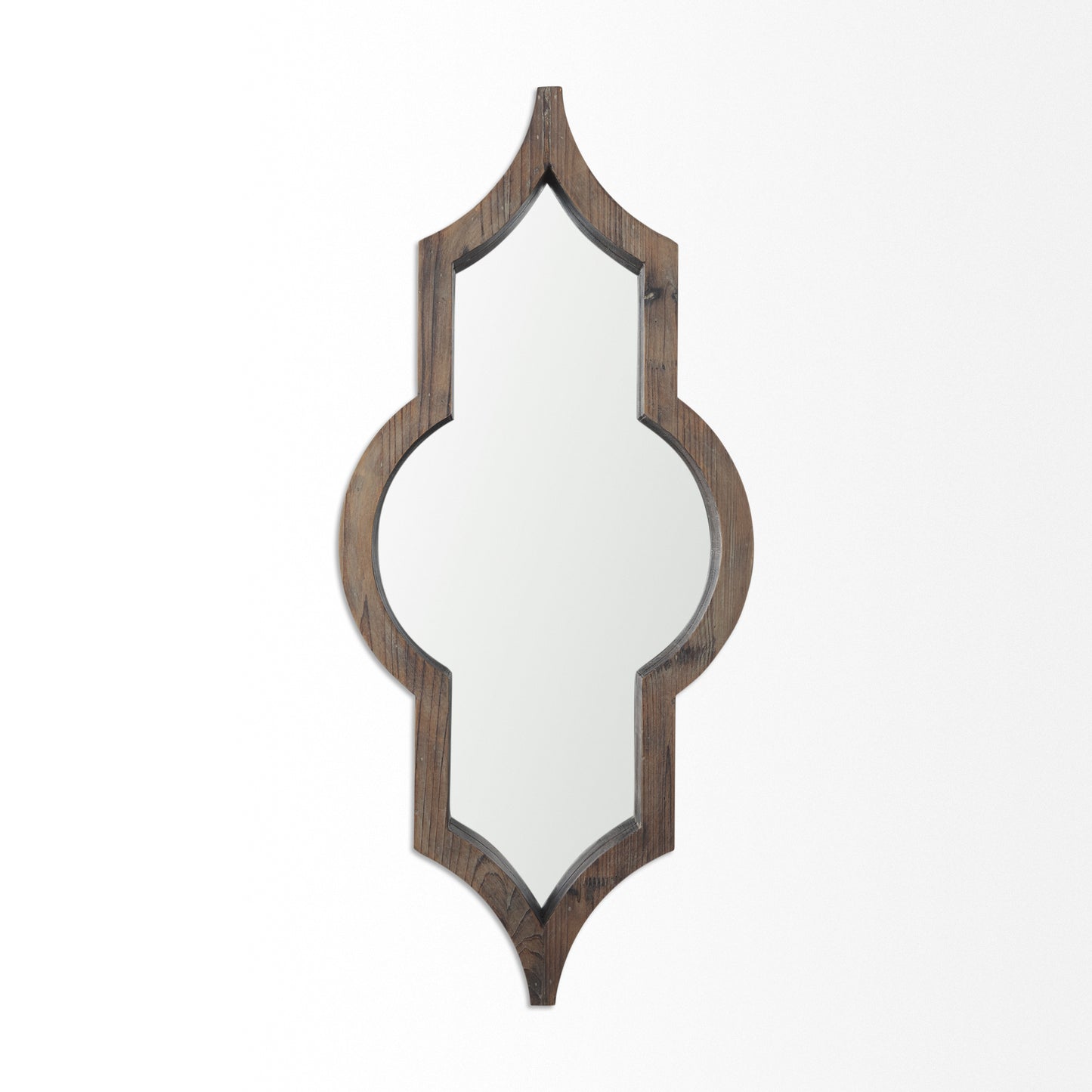 Tamanar Wall Mirror Brown Wood - wall-mirrors-grouped