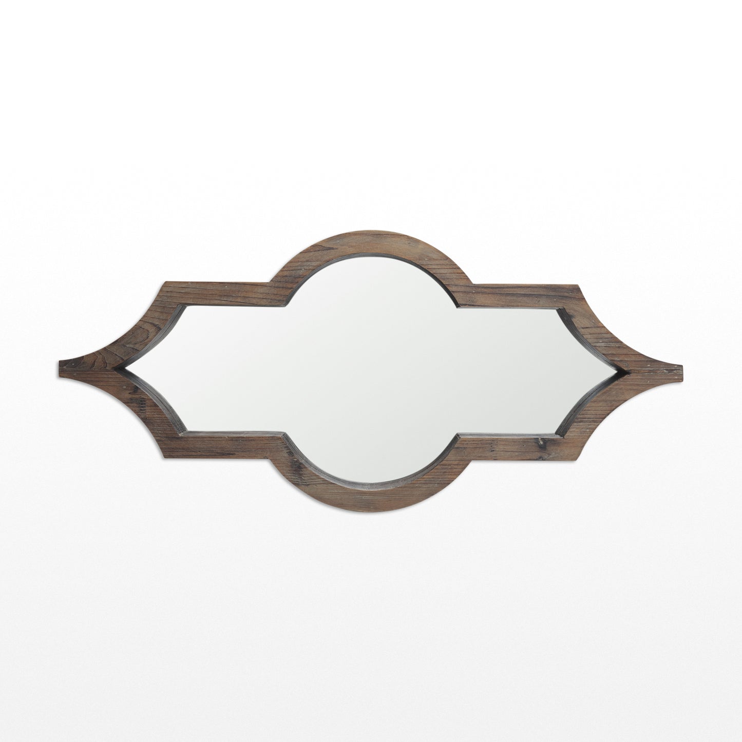 Tamanar Wall Mirror Brown Wood - wall-mirrors-grouped