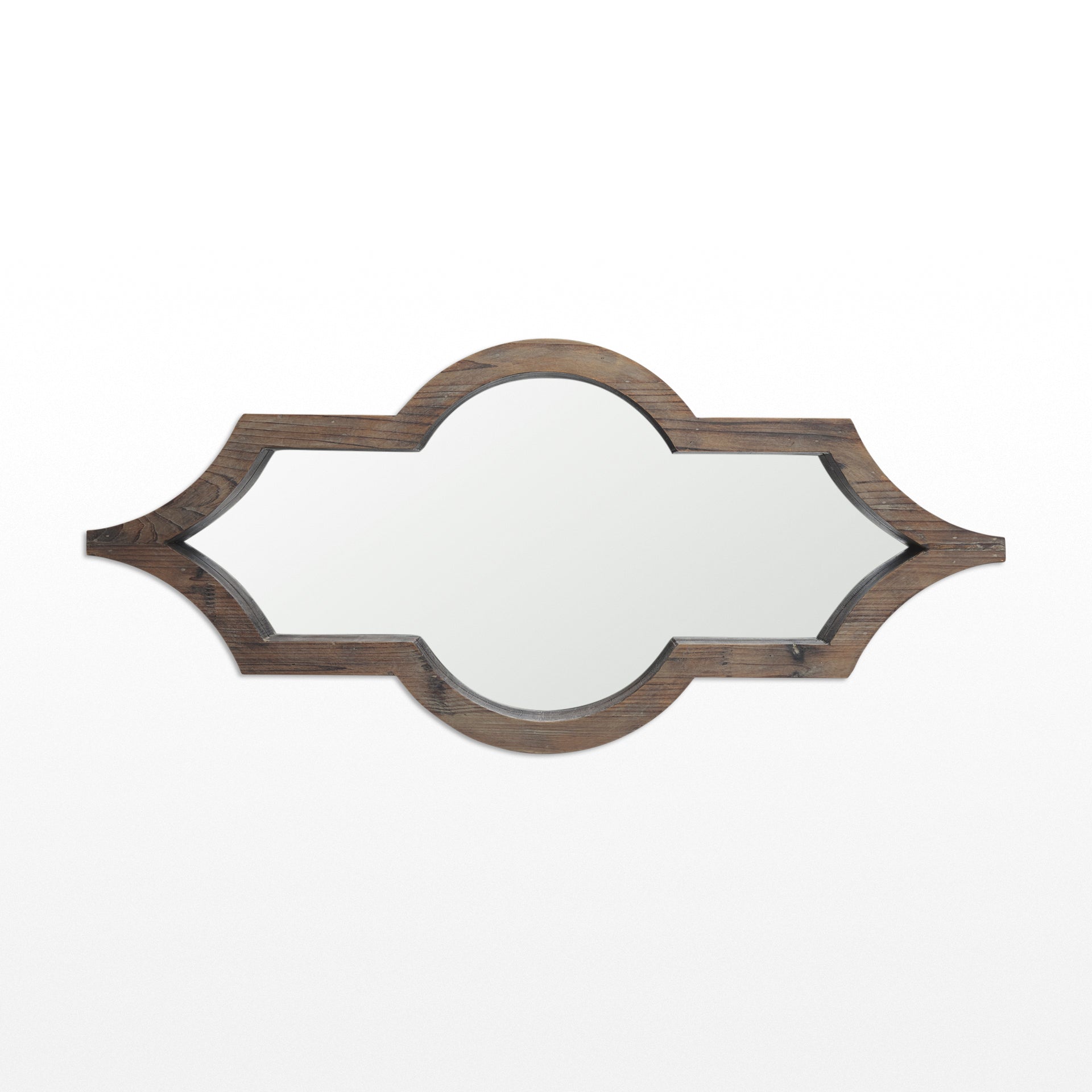 Tamanar Wall Mirror Brown Wood - wall-mirrors-grouped