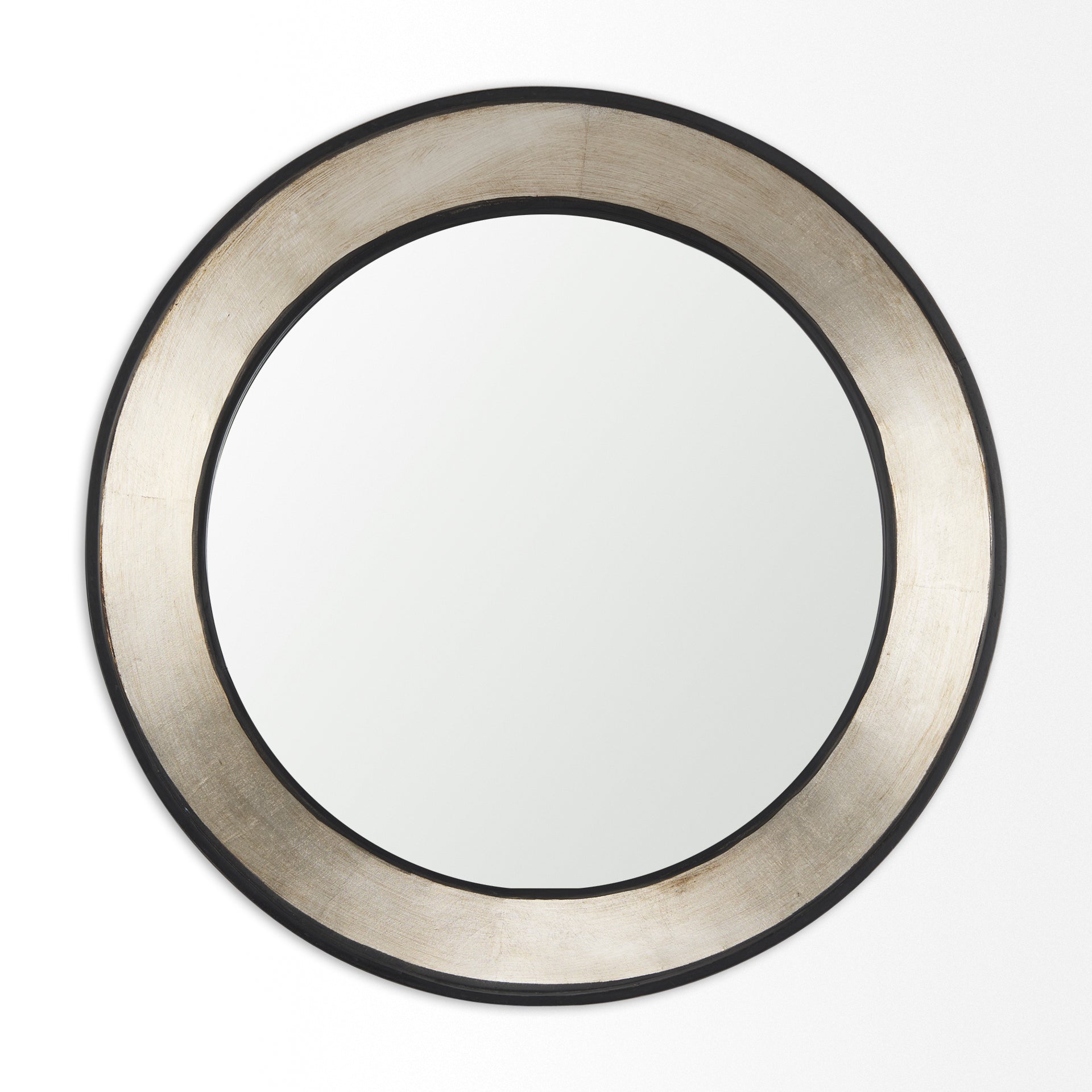 Ovallas Wall Mirror Champagne Wood | Round - wall-mirrors-grouped