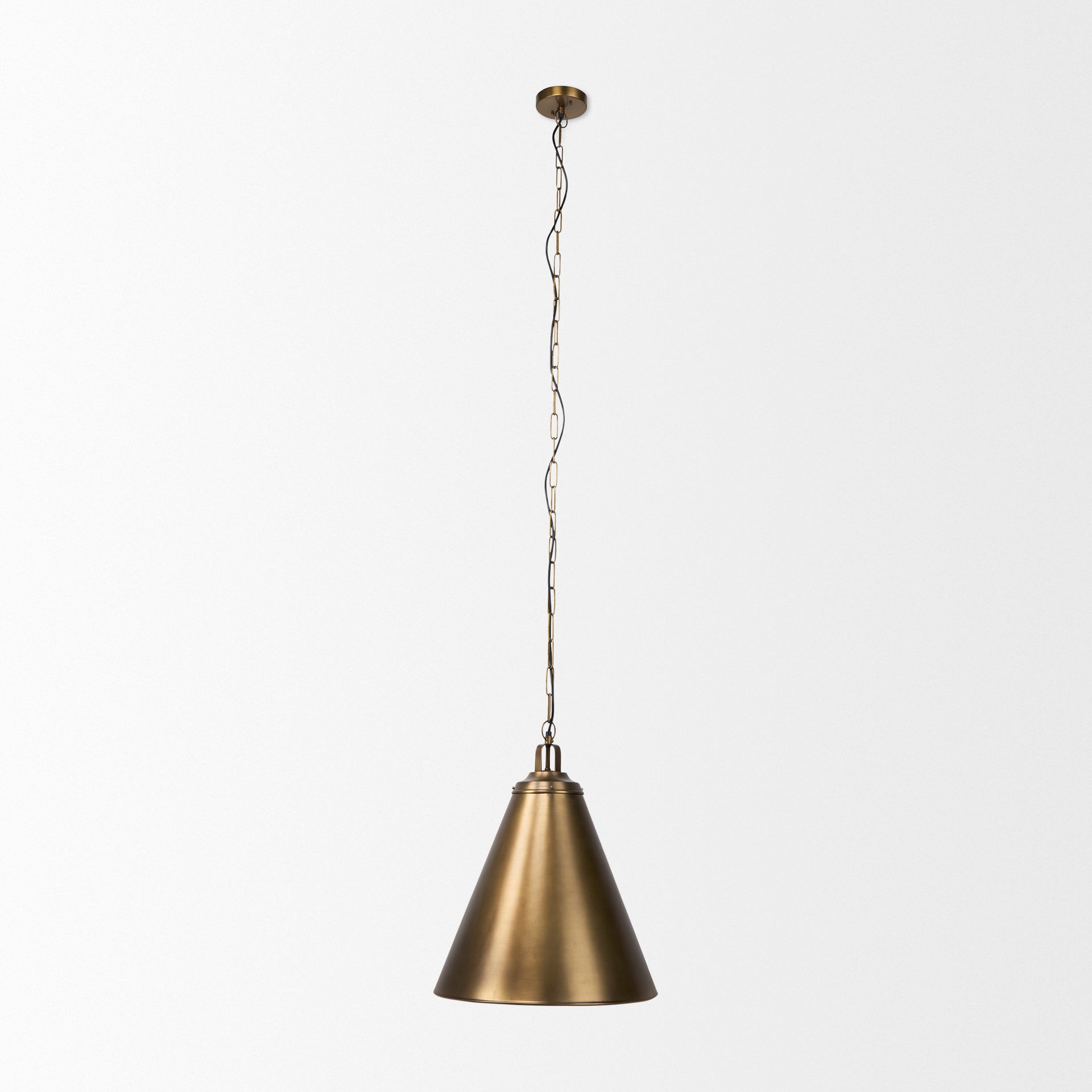 Fenton Pendant Light Gold Shade | Gold Metal - pendant-light