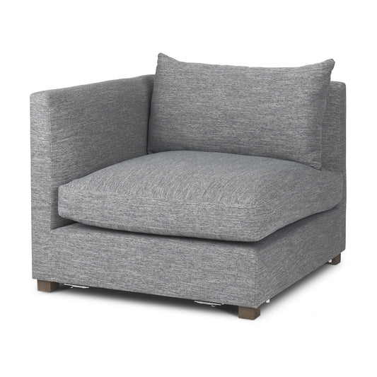Valence 37.8L x 38.6W x 28.3H Castlerock Gray Corner Sectional Piece