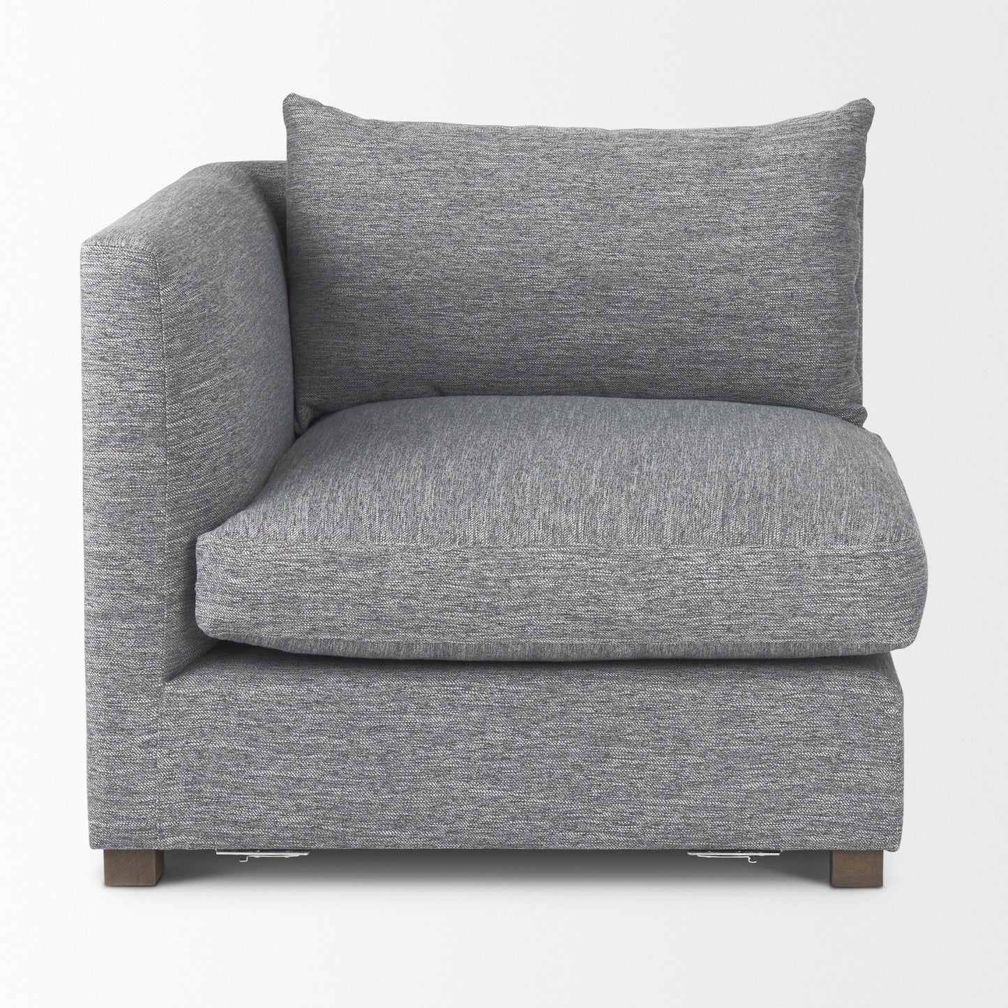 Valence 37.8L x 38.6W x 28.3H Castlerock Gray Corner Sectional Piece