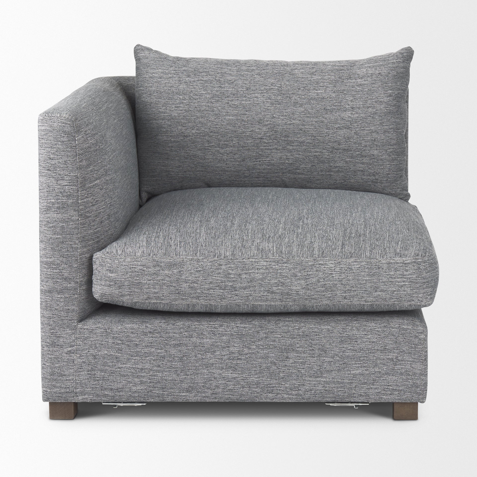 Valence 37.8L x 38.6W x 28.3H Castlerock Gray Corner Sectional Piece