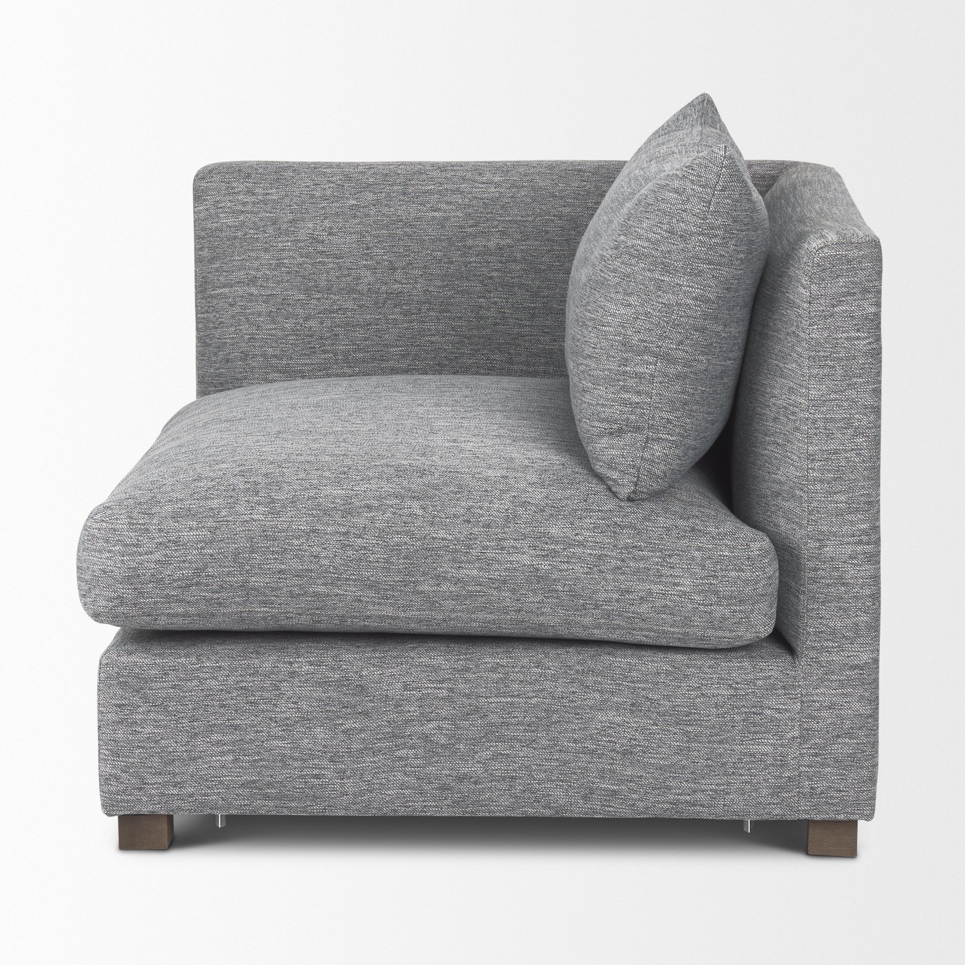 Valence 37.8L x 38.6W x 28.3H Castlerock Gray Corner Sectional Piece