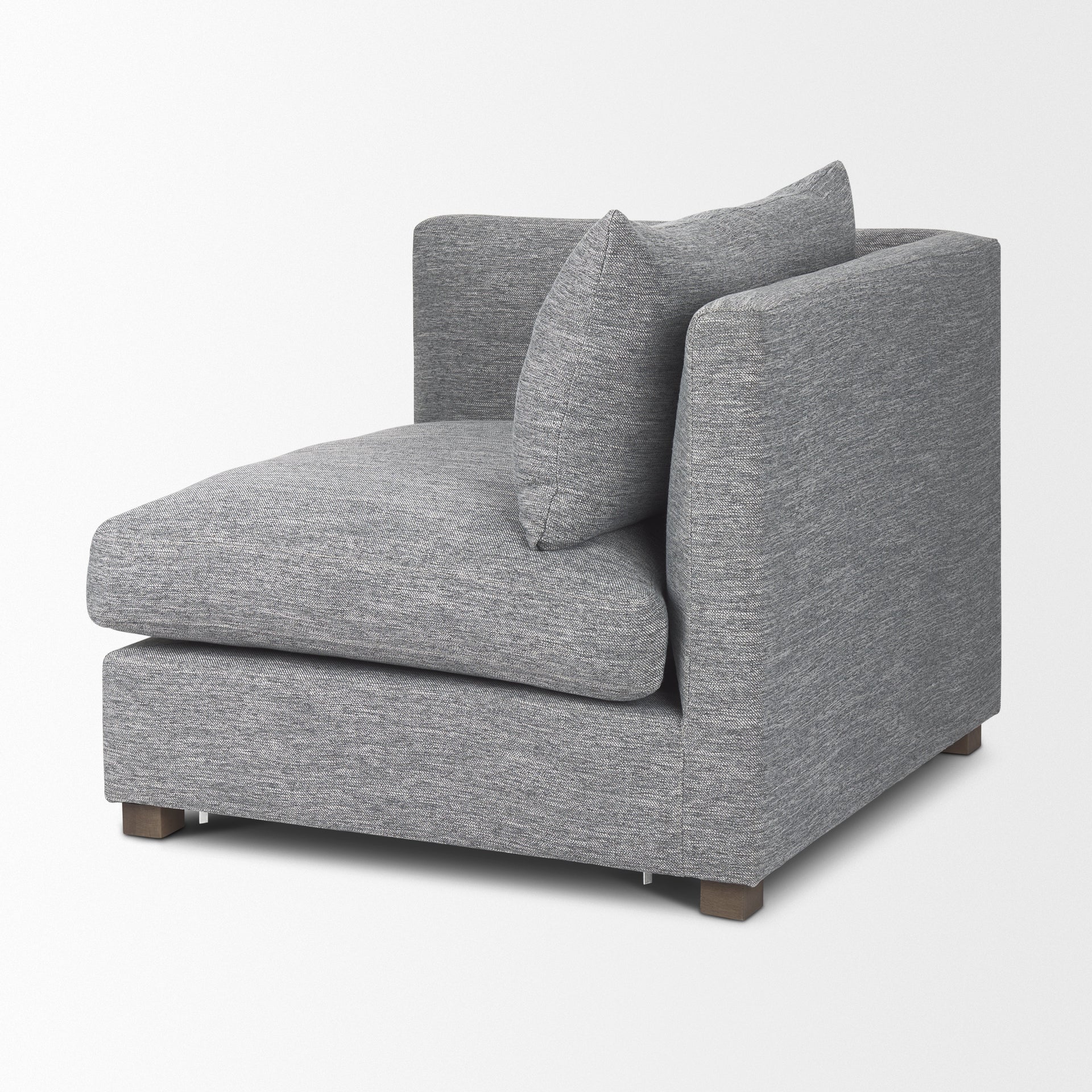 Valence 37.8L x 38.6W x 28.3H Castlerock Gray Corner Sectional Piece