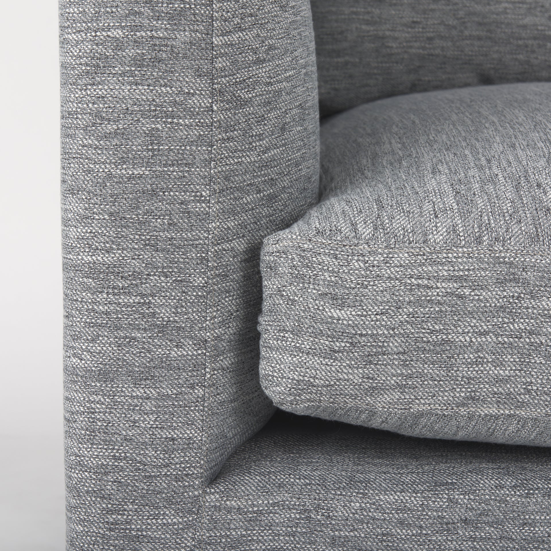 Valence 37.8L x 38.6W x 28.3H Castlerock Gray Corner Sectional Piece