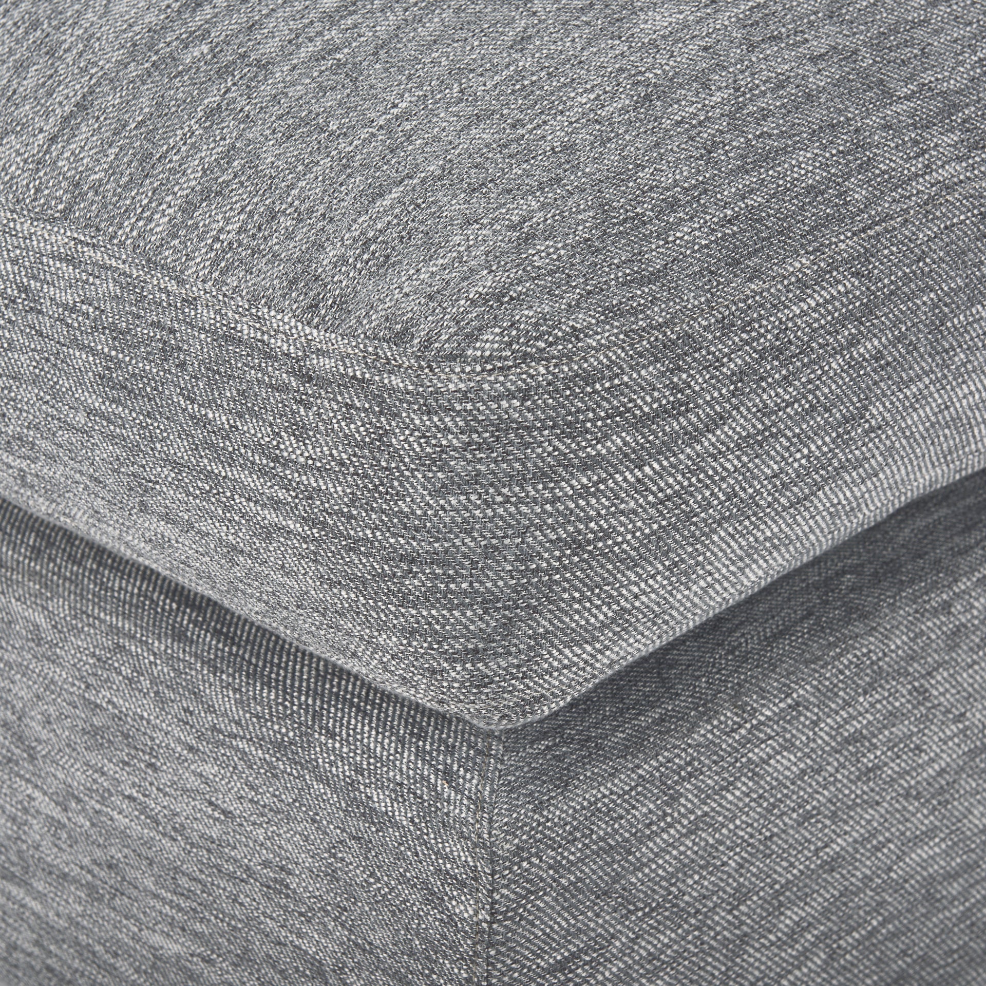 Valence 3 Piece (W/ 2 x Ottoman) Castlerock Gray Modular Sofa Set