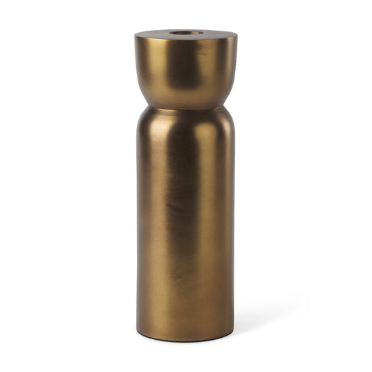 Malta Aluminum Candle Holder Large