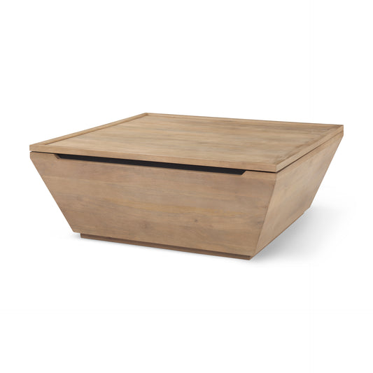 Wyatt Coffee Table Brown Wood - coffee-tables