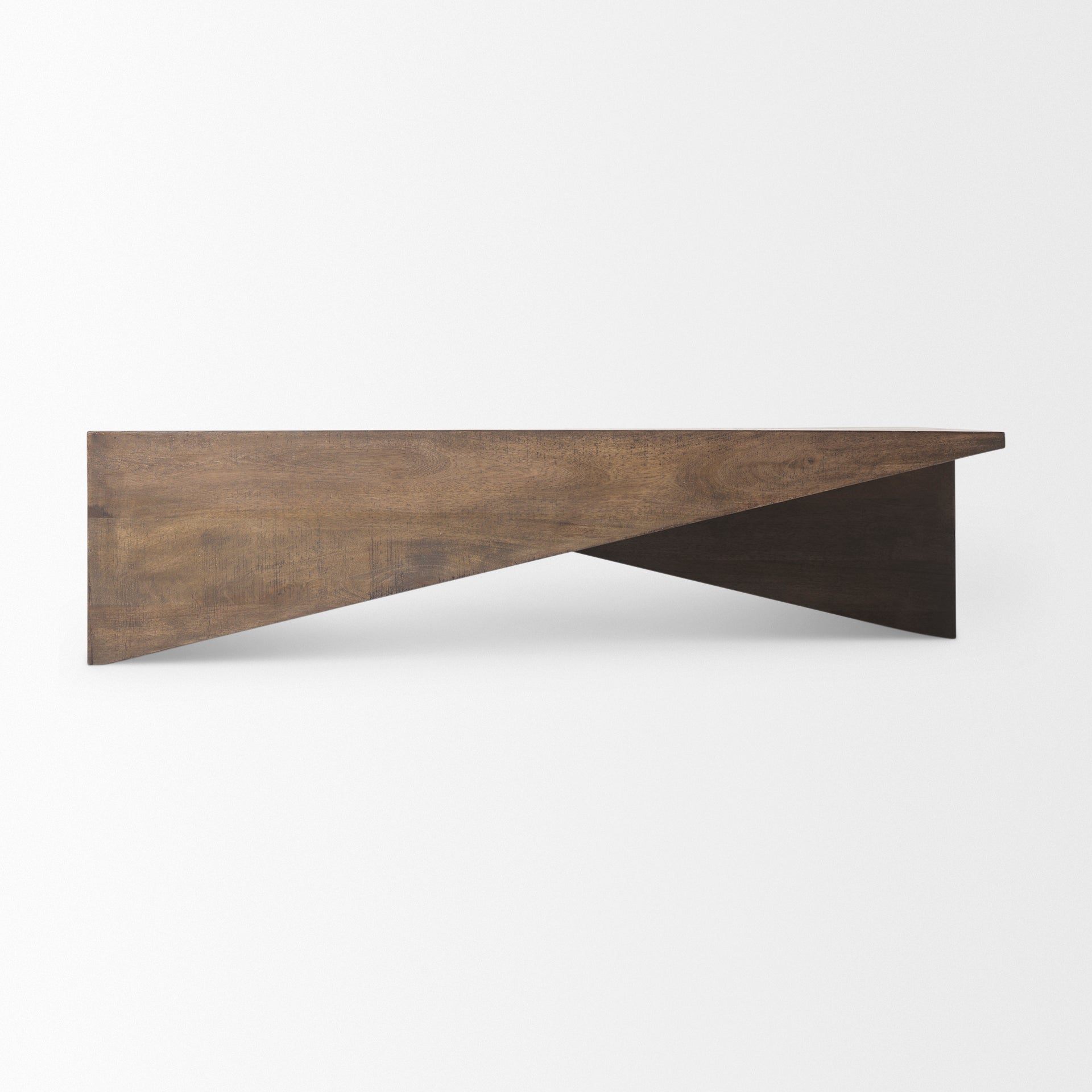 West Coffee Table Medium Brown Wood - coffee-tables