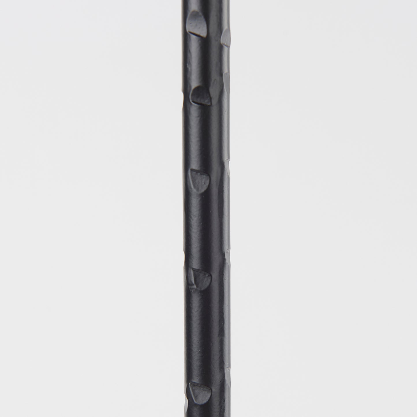 Porter 6.0L x 6.0W x 30.0H Large Black Iron Candle Holder
