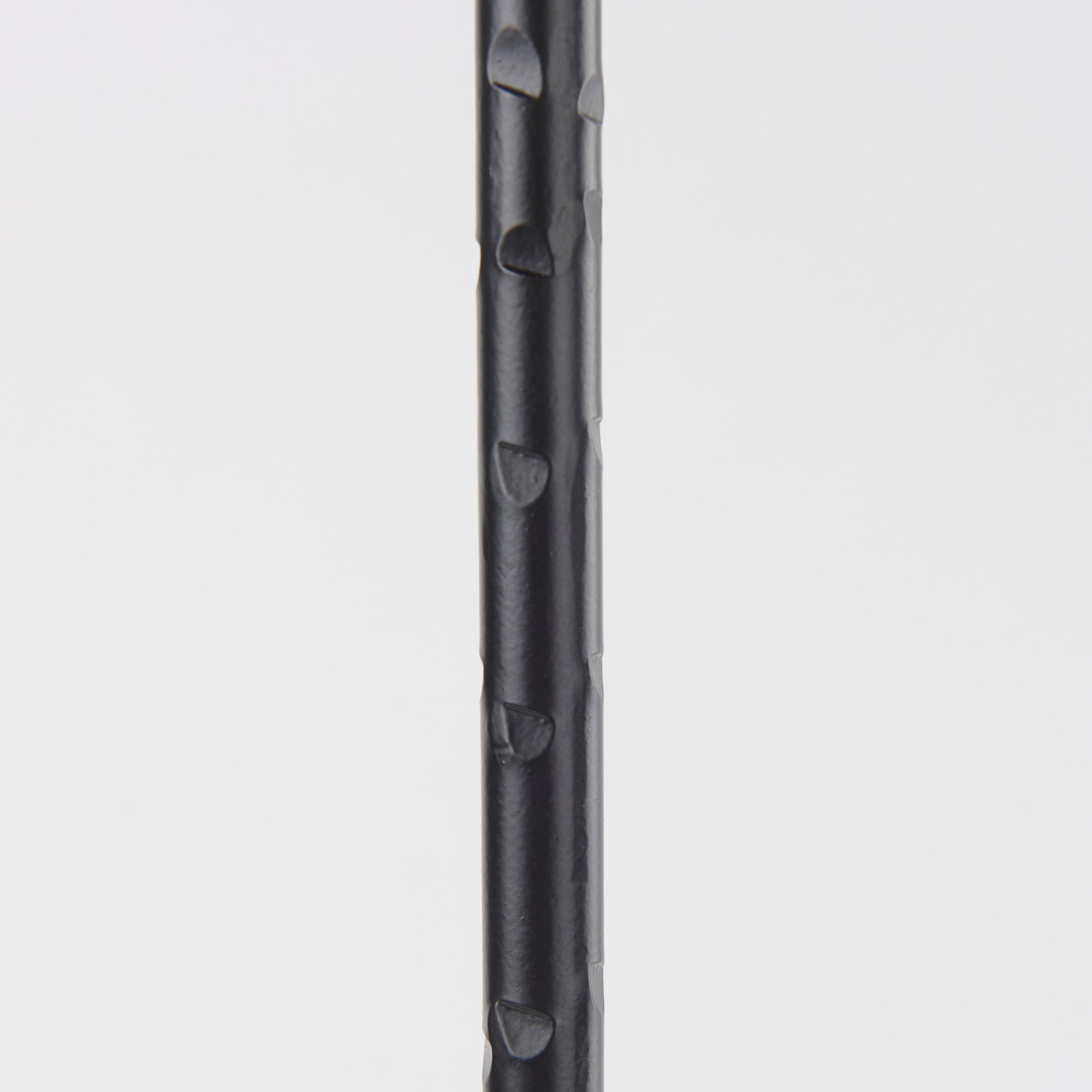 Porter 6.0L x 6.0W x 30.0H Large Black Iron Candle Holder