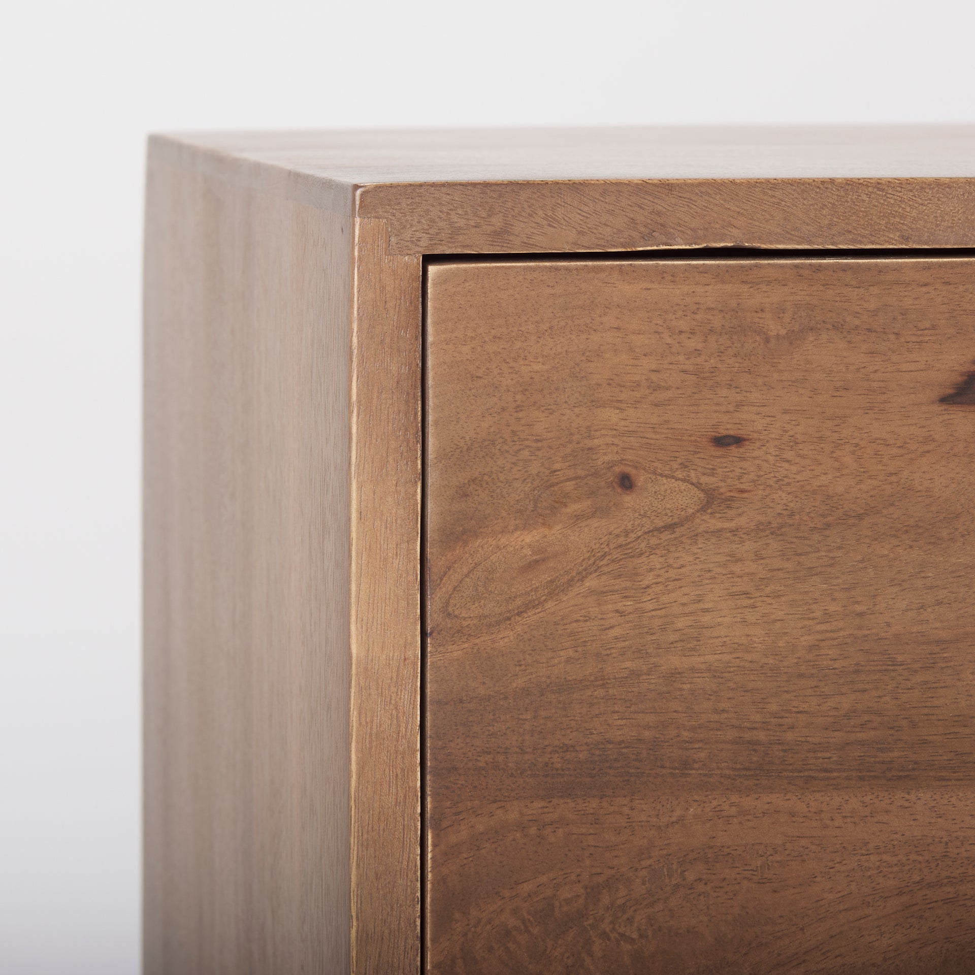 Astrid 71L x 17W x 30.3H Medium Brown Solid Wood 6 Drawer Sideboard