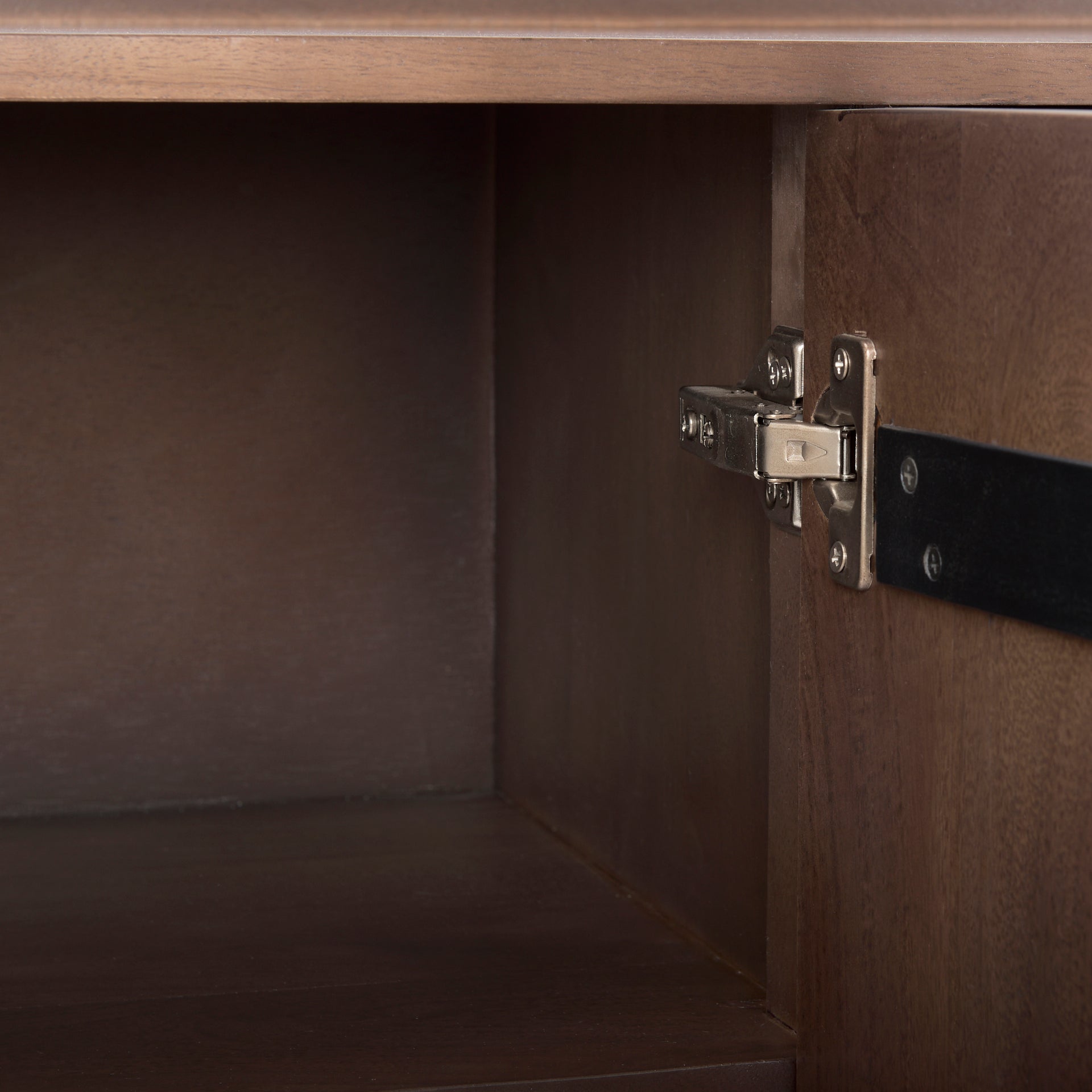 Lillie Sideboard Brown Wood - sideboards-and-buffets
