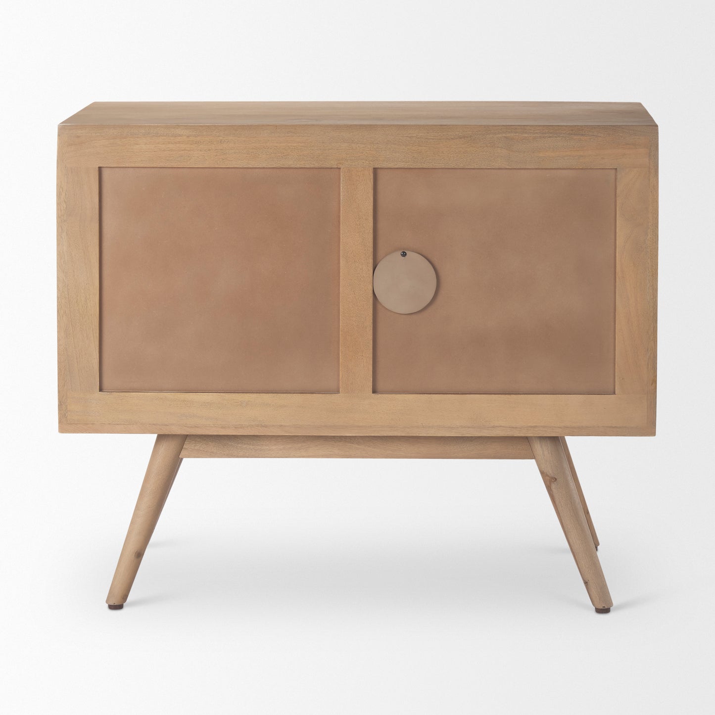 Sable 37.0L x 17.0W x 30.5H Light Brown Wood Accent Cabinet