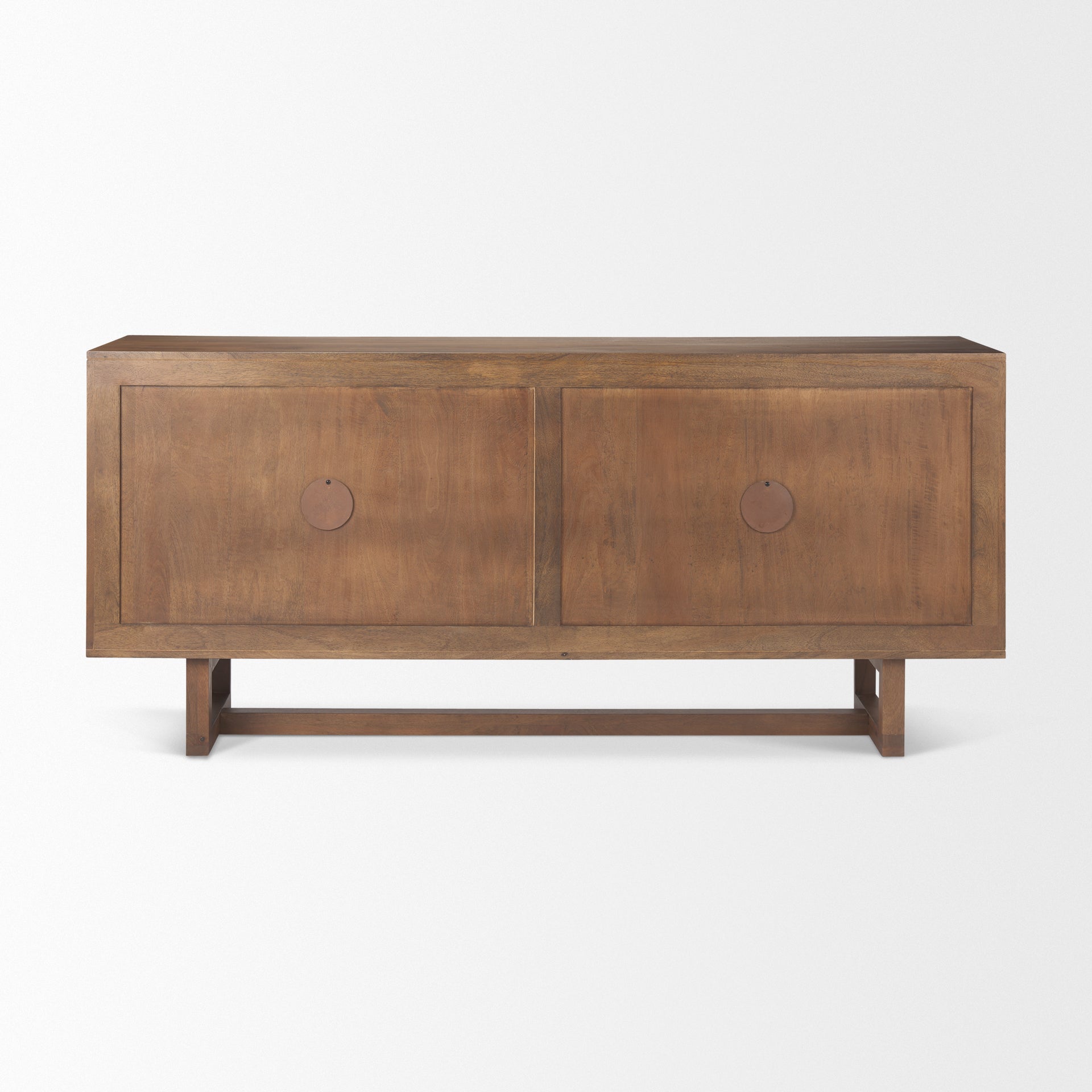 Grier Sideboard Medium Brown Wood | Cane Accent - sideboards-and-buffets